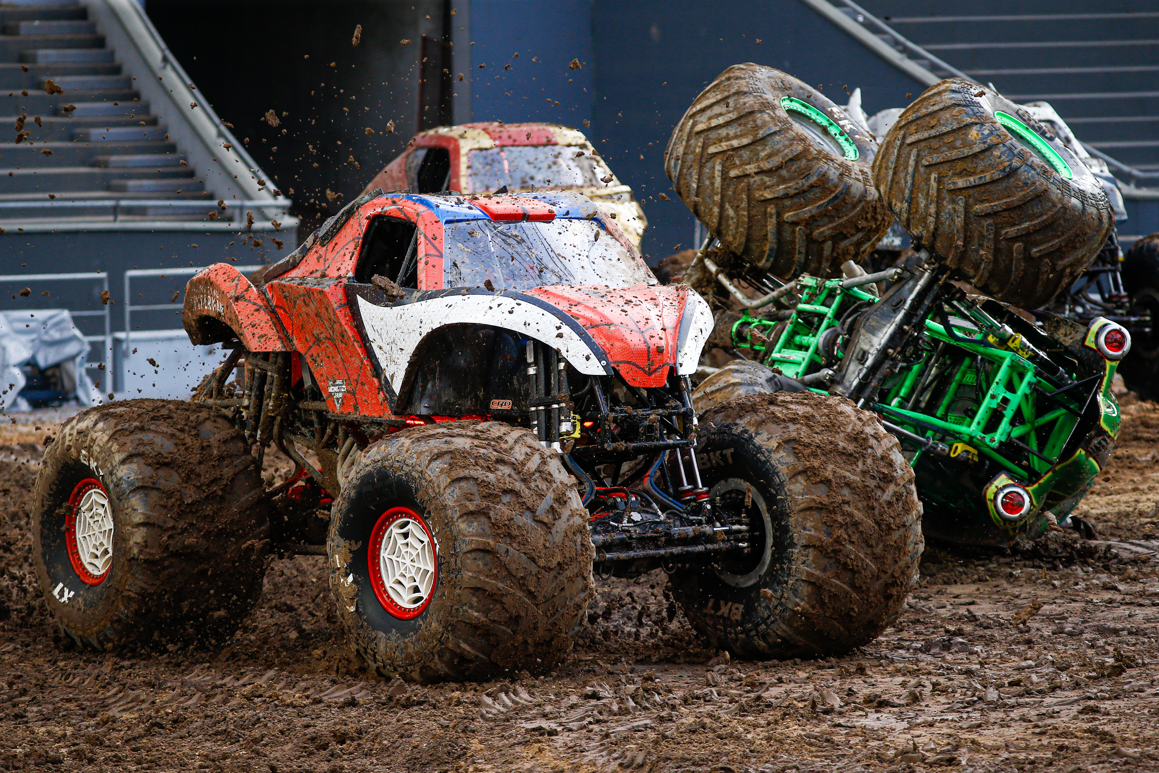 Buenos Aires, Argentina - 15 diciembre 2024: ARCHIVO Monster Jam llega a La Plata para brindar un...