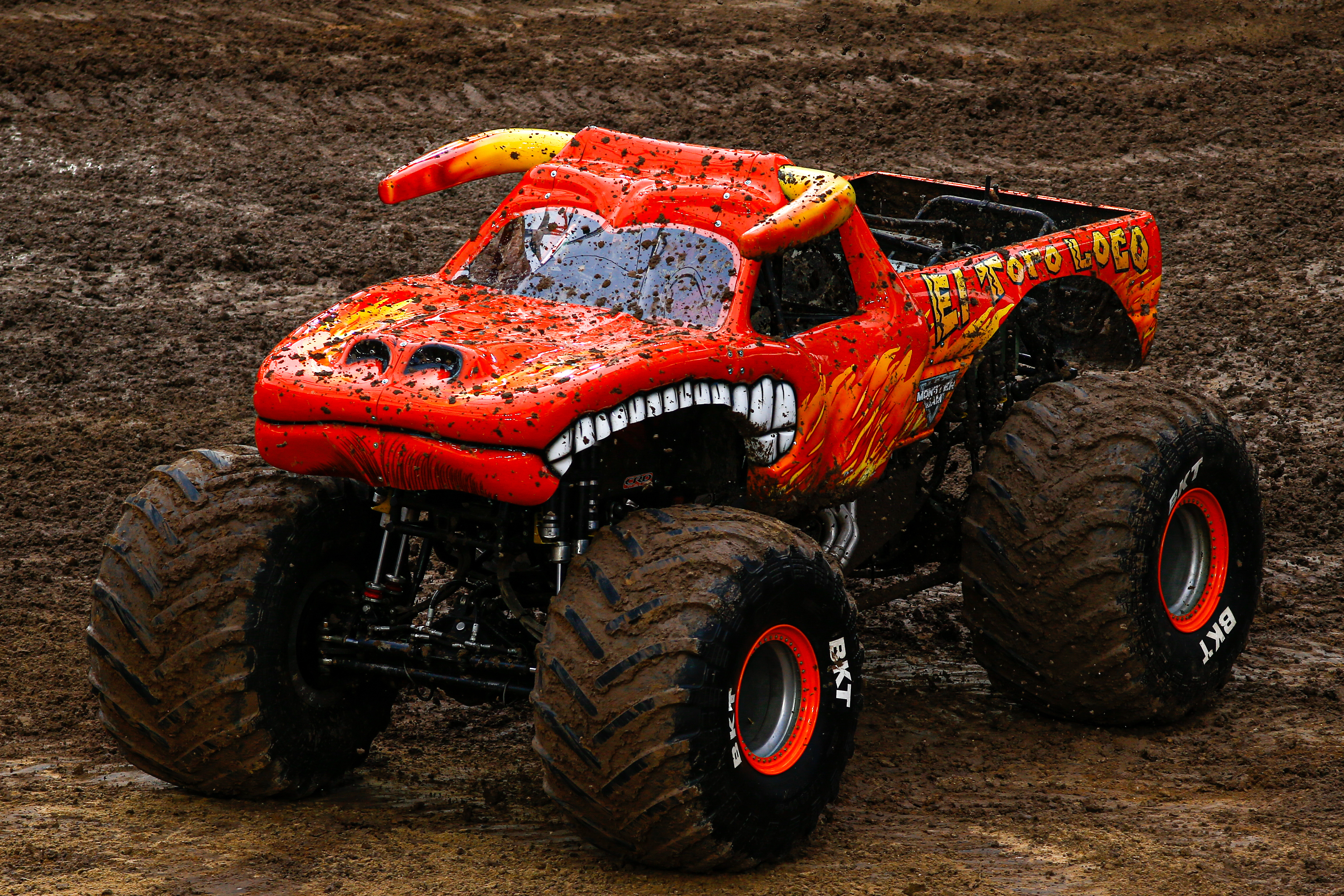 GT_2126 Buenos Aires, Argentina - 15 diciembre 2024: ARCHIVO Monster Jam llega a La Plata para brindar un...