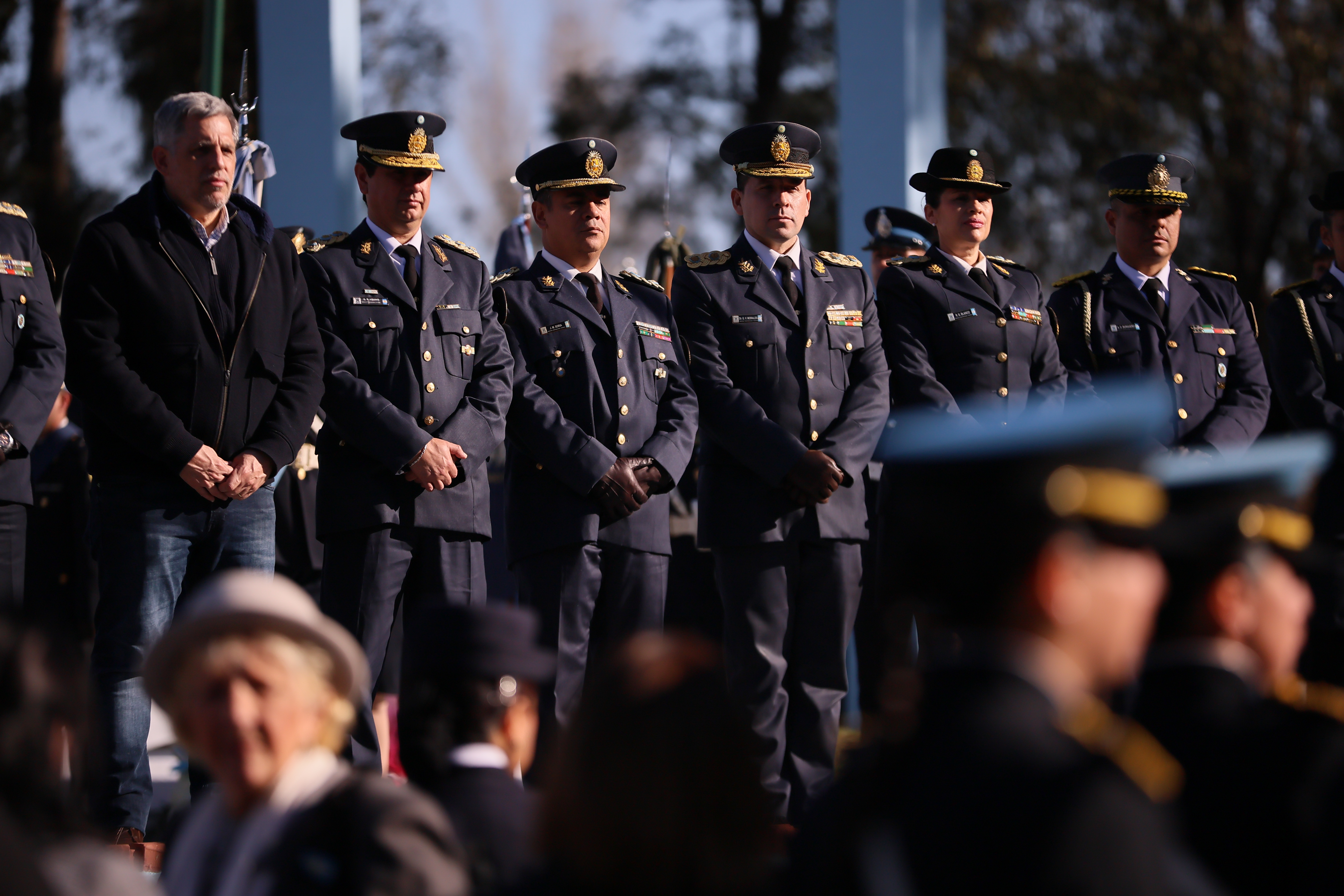 policias-caidos-homenaje-16 BUENOS AIRES, ARGENTINA - 2 de Julio 2024: Con presencia del Presidente de la nación Javier Mile...