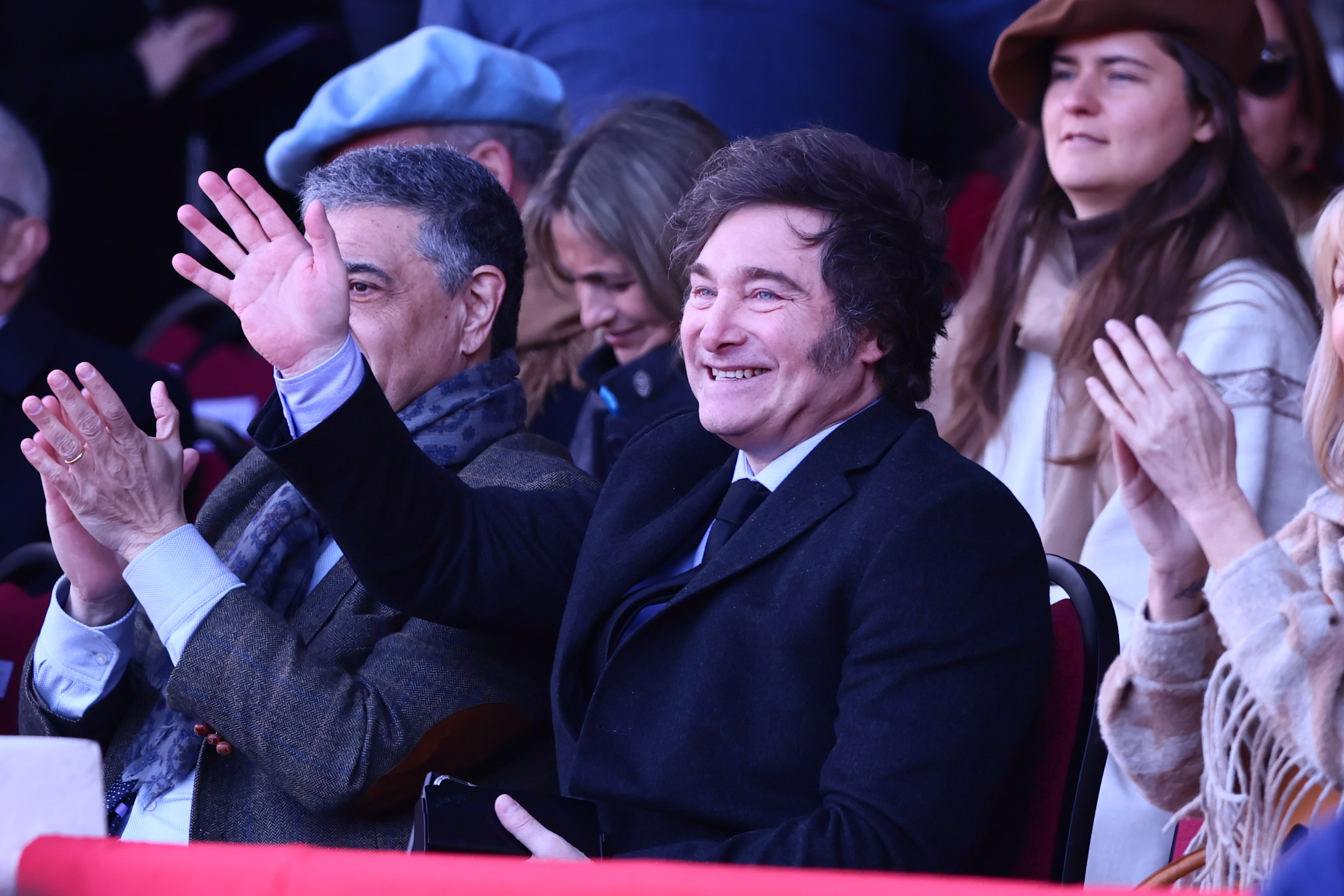 0L1A6894 Buenos Aires, Argentina - Julio 28, 2024: El Presidente Javier Milei habla en el acto de inaugura...