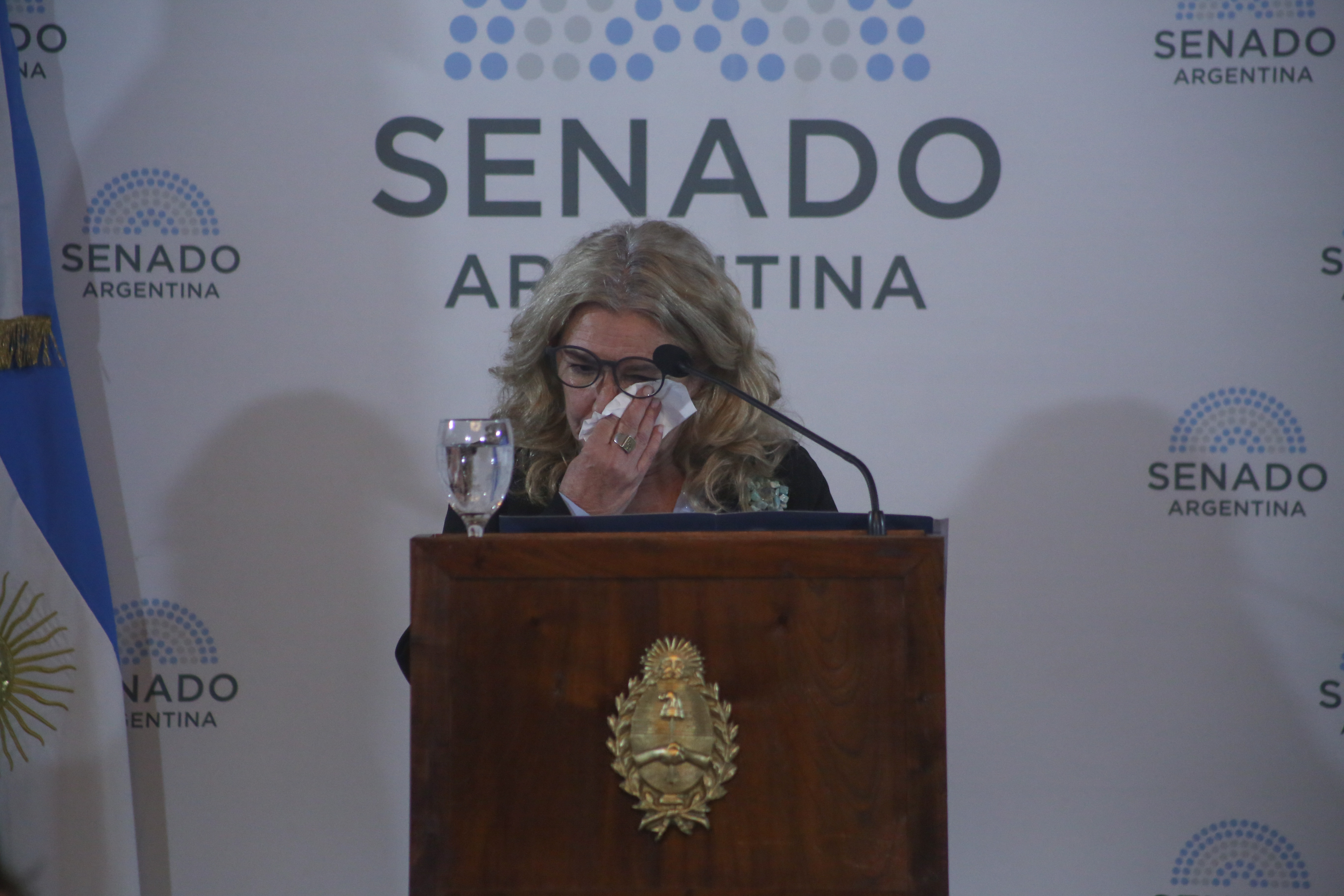 IMG_2466 Buenos Aires, Argentina - 27 de agosto 2024: Victoria Villarruel encabezó un acto en el Salón A...