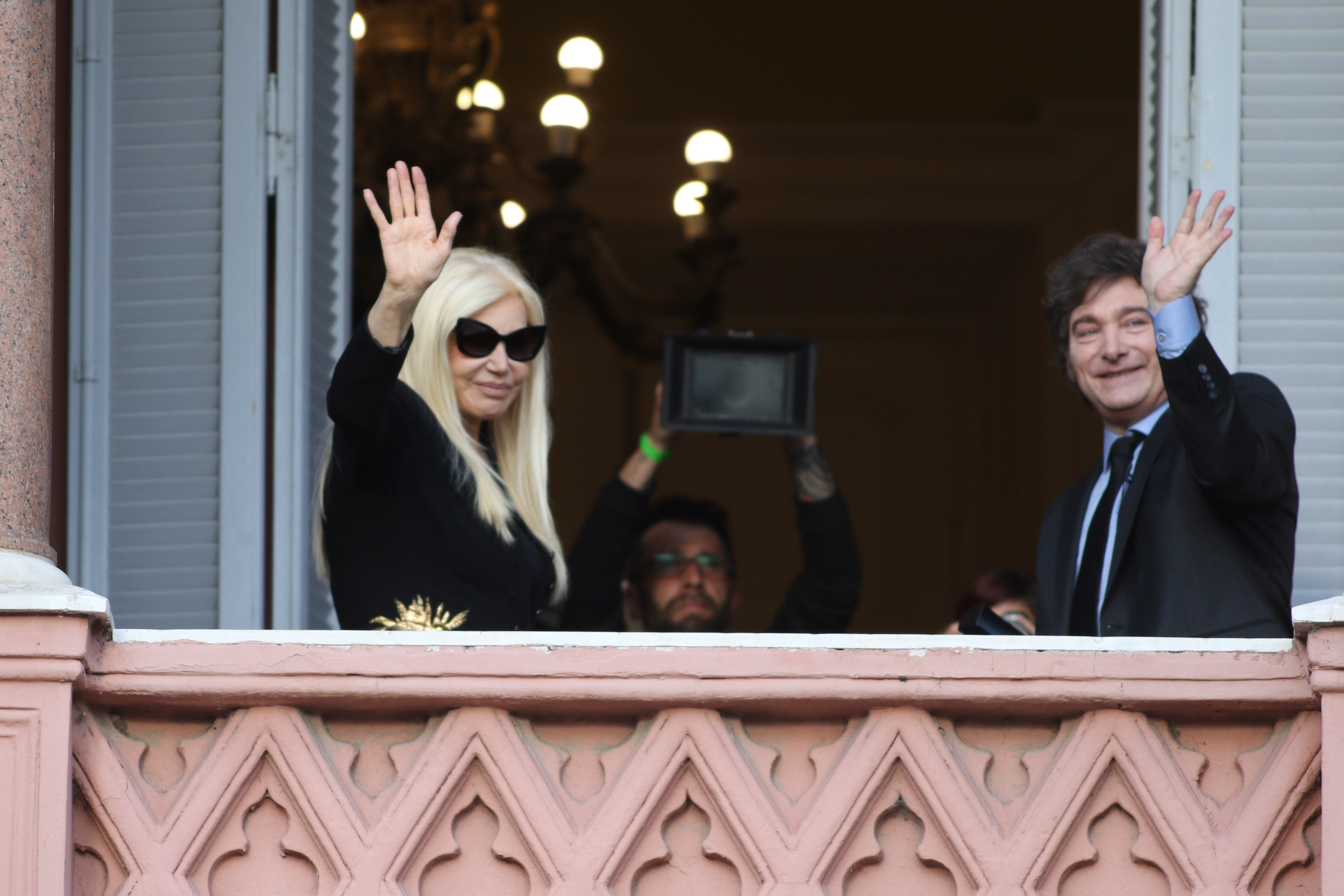 Buenos Aires, Argentina - September 26, 2024: Susana Giménez recorded her interview with Preside...