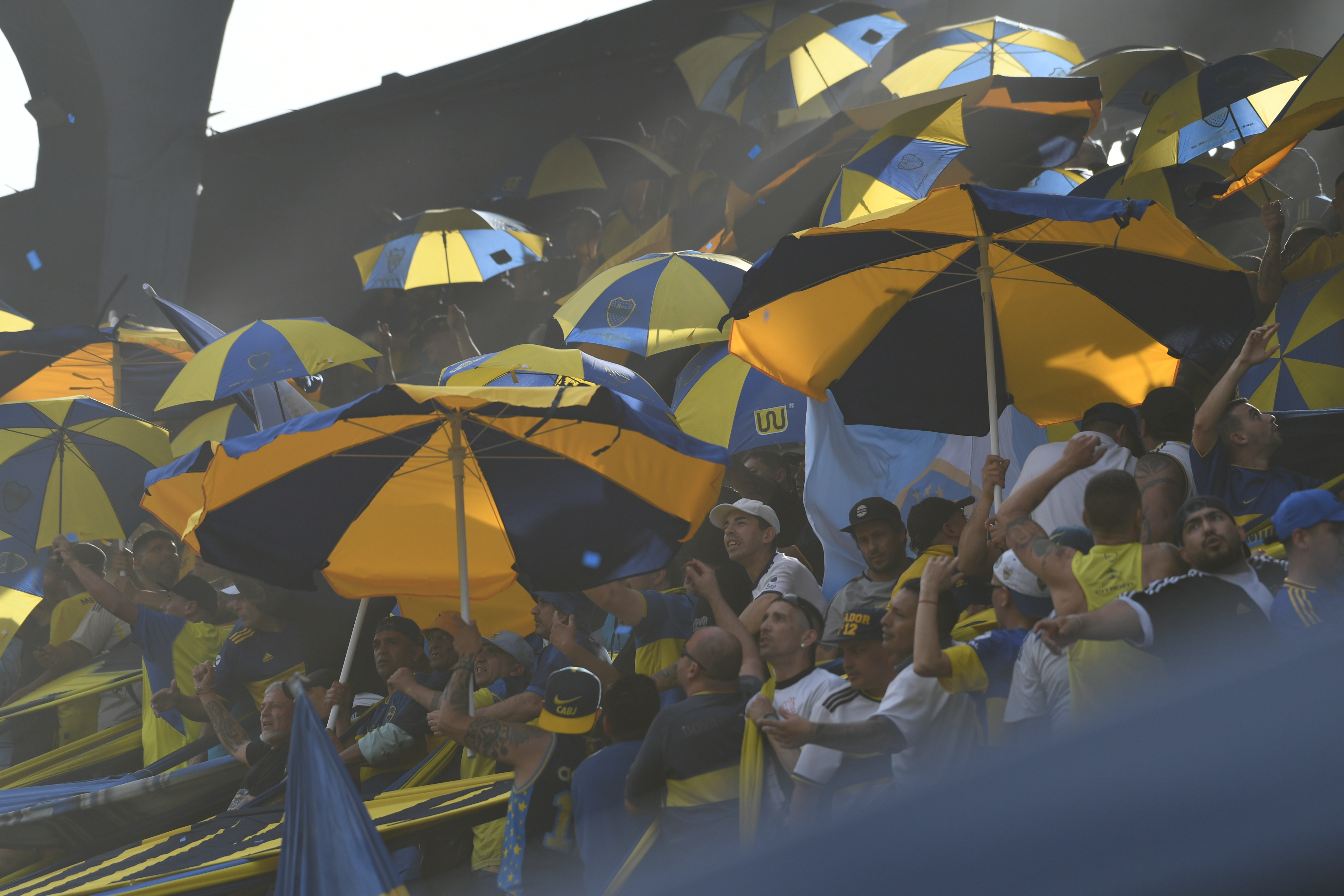 boca-river-200 Buenos Aires, Argentina - September 22, 2024: The Superclásico between Boca Juniors and River Pl...