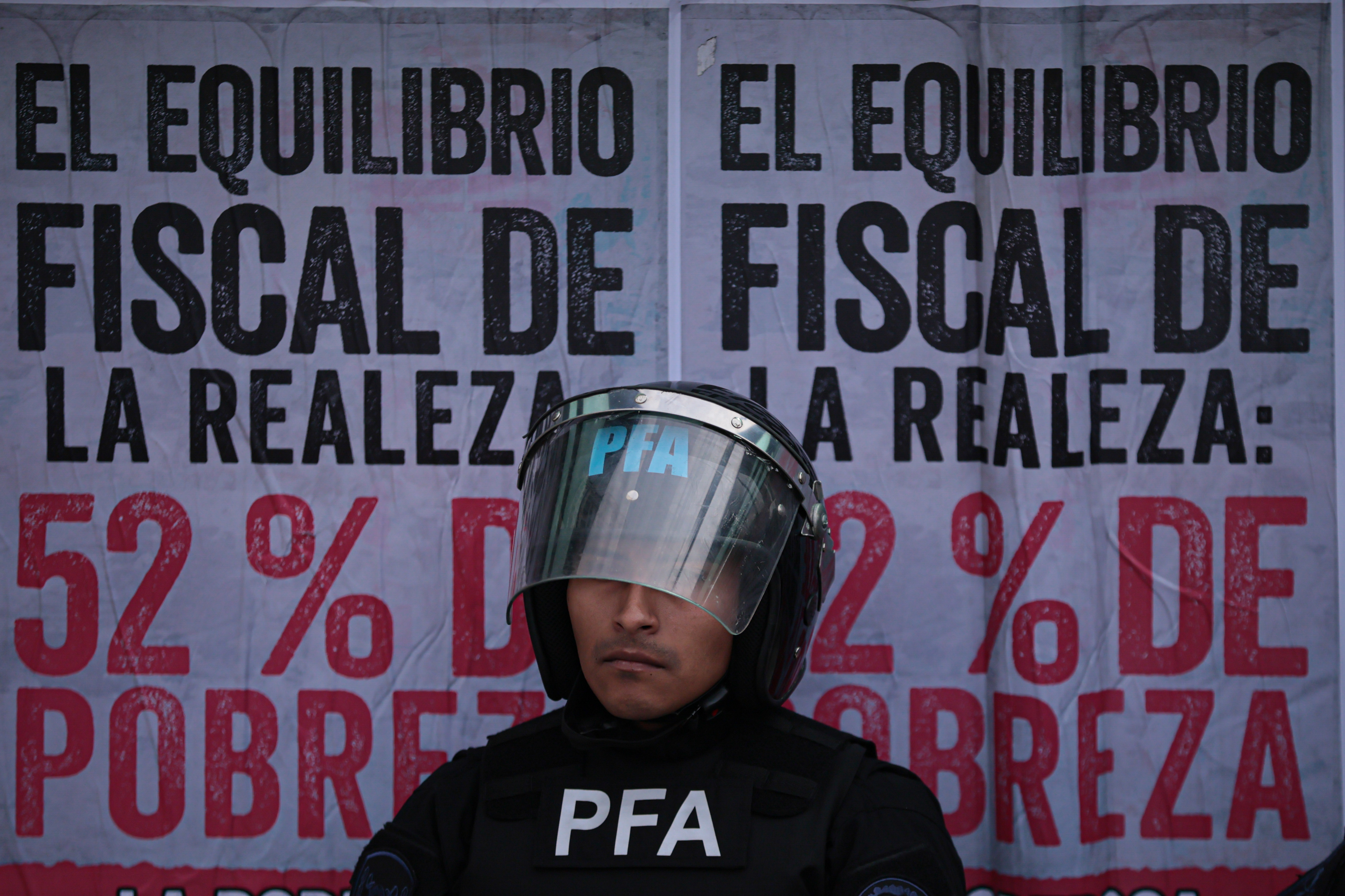 BUENOS AIRES, ARGENTINA - Sept 11: Argentine deputies supported the veto of the increase in pensi...