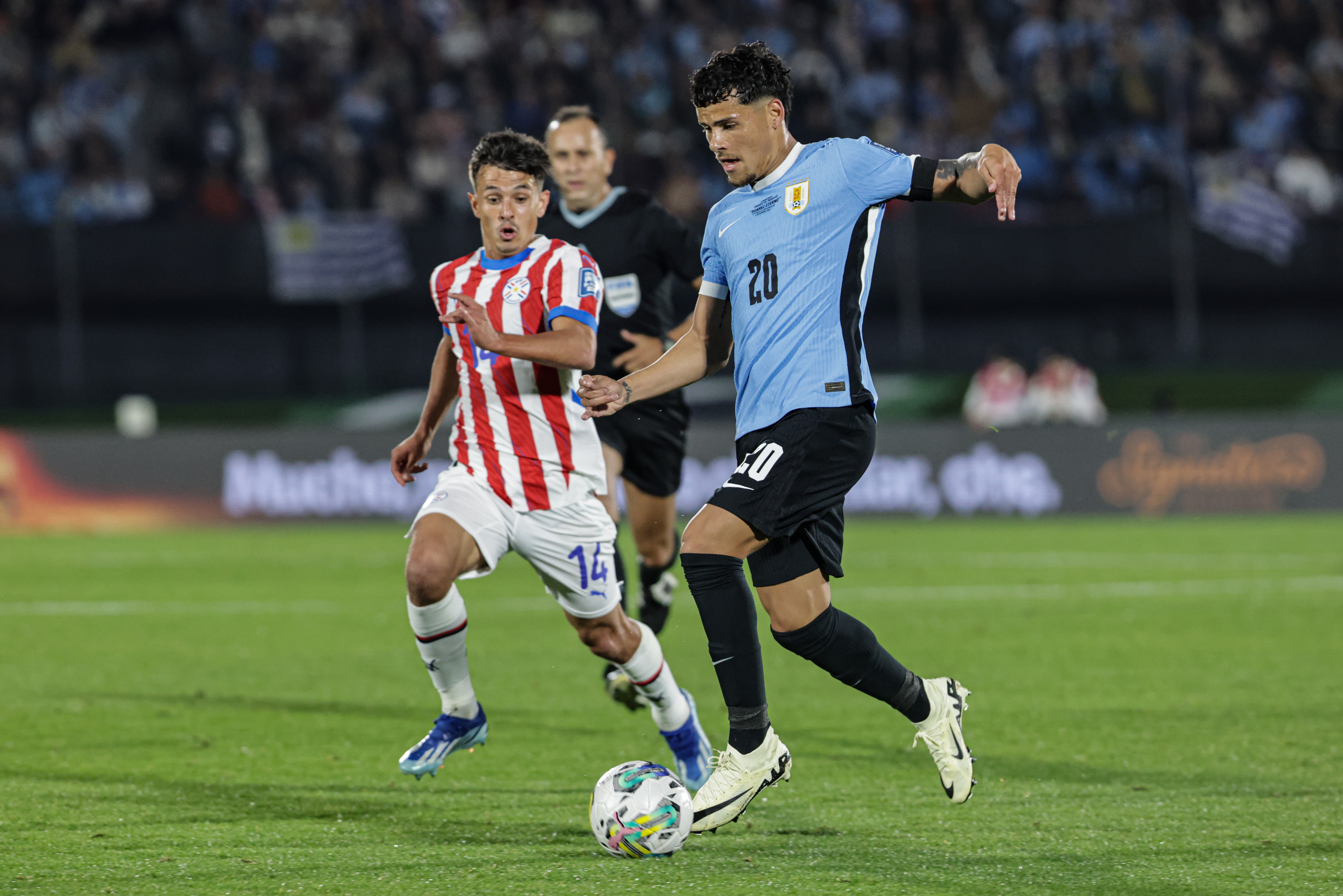 Uruguay vs Paraguay Fecha 7 - Despedida Luis Suarez Montevideo, Uruguay, 06/09/2024
Deportes, Futbol. Eliminatorias, Fecha 7. Uruguay recibe a Paragu...