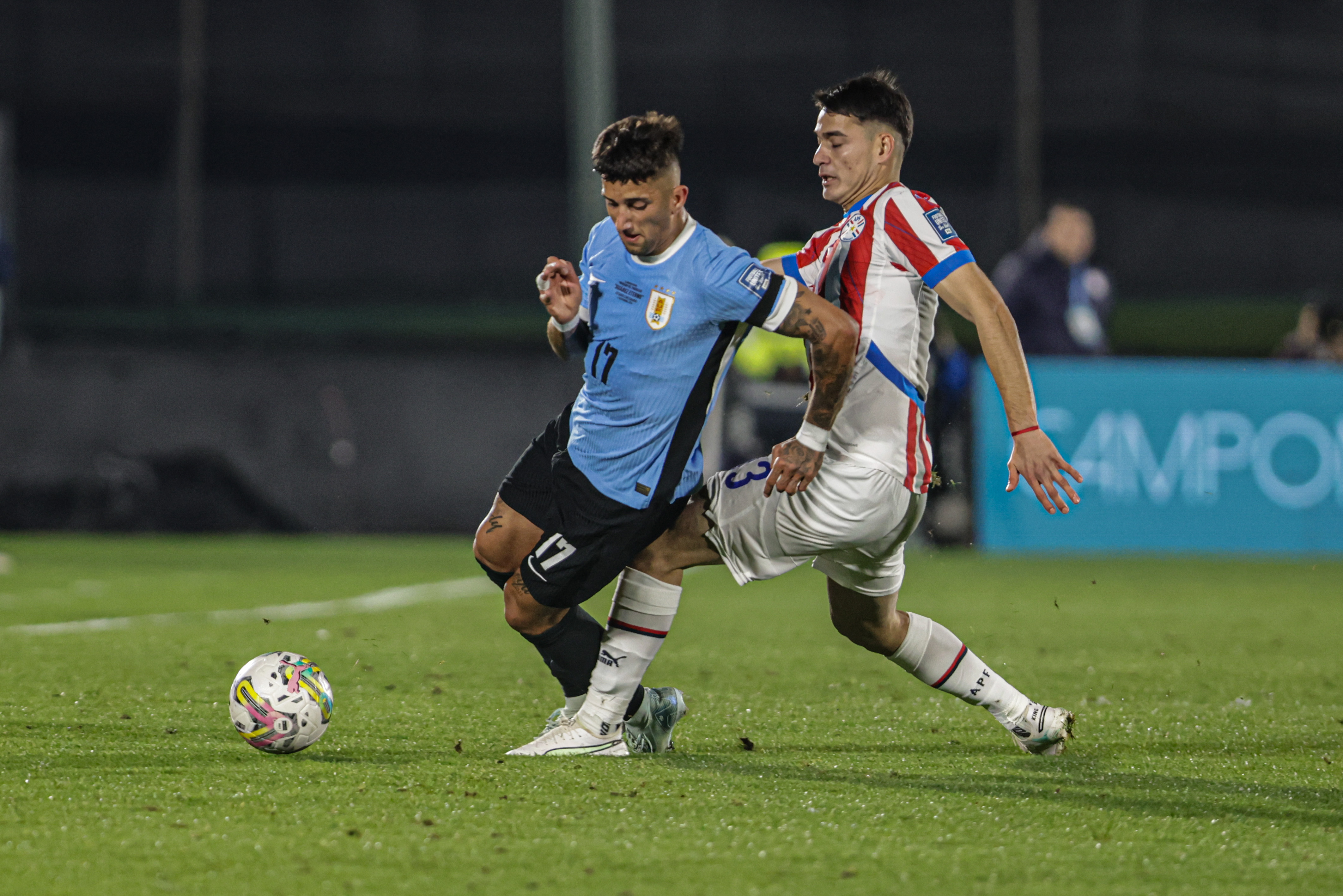 Montevideo, Uruguay, 06/09/2024
Deportes, Futbol. Eliminatorias, Fecha 7. Cristian Olivera de Ur...