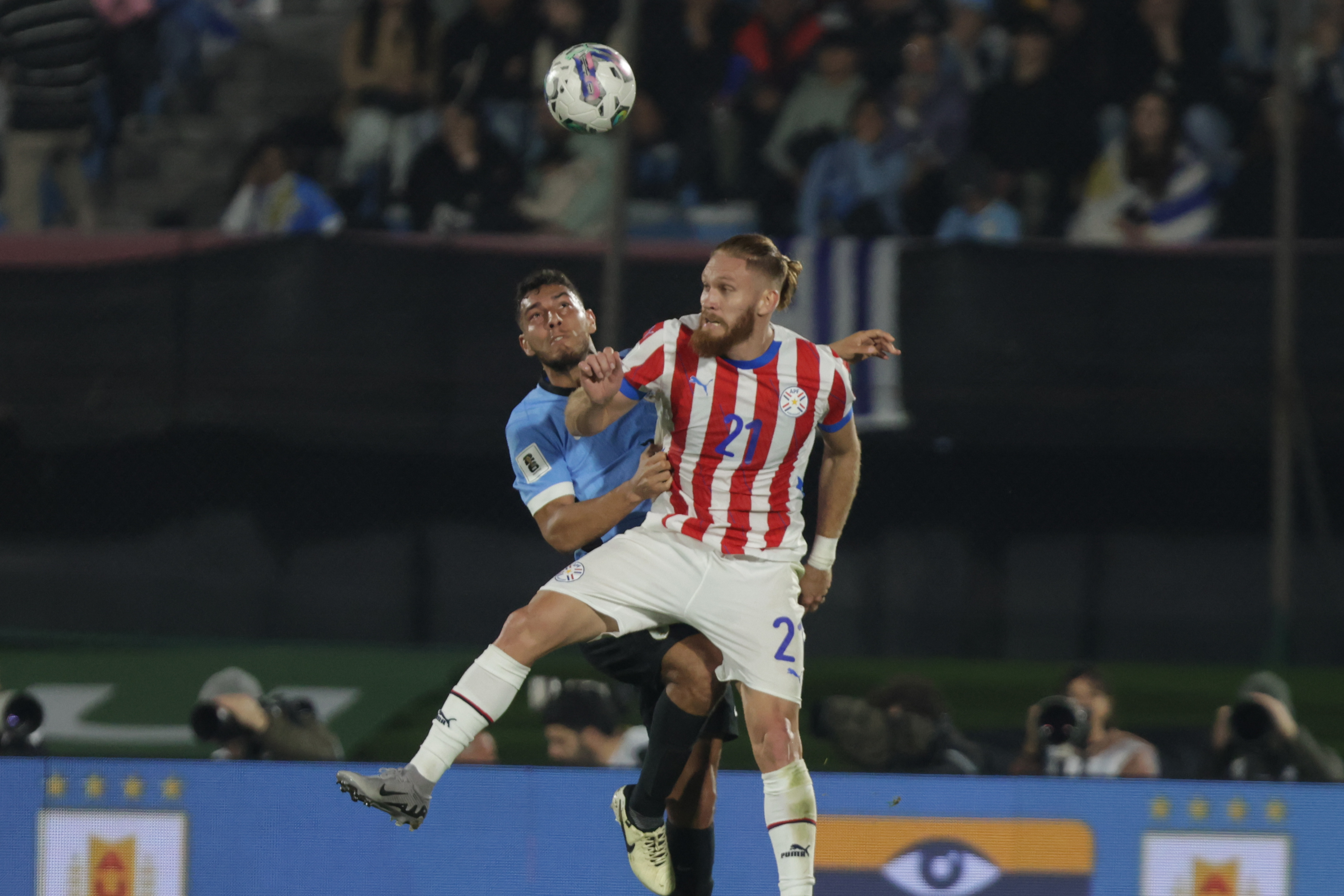 Uruguay vs Paraguay Fecha 7 - Despedida Luis Suarez Montevideo, Uruguay, 06/09/2024
Deportes, Futbol. Eliminatorias, Fecha 7. Facundo Torres de Para...