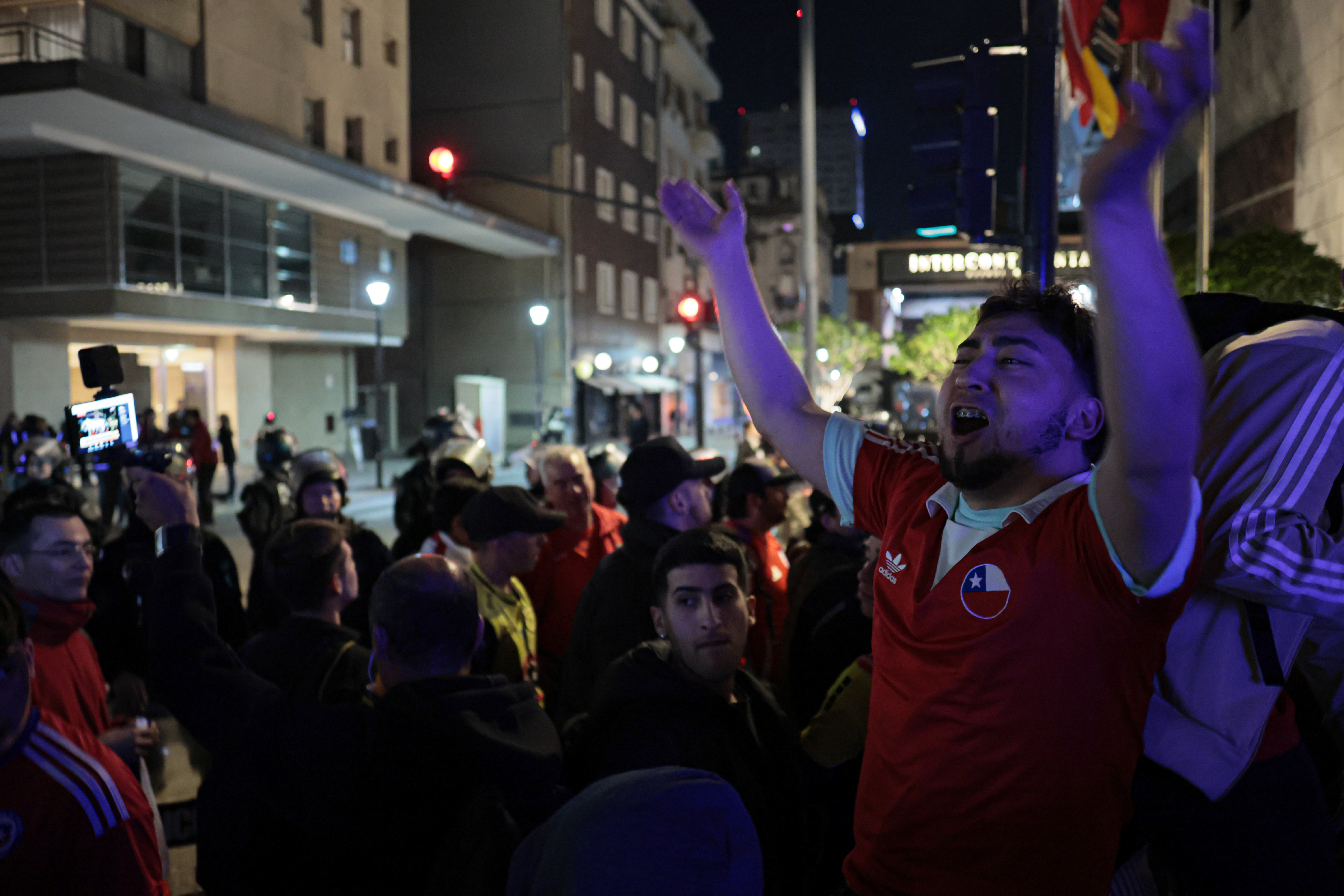 Buenos Aires, Argentina - 04 de Septiembre de 2024: En medio de un exagerado operativo policial, ...