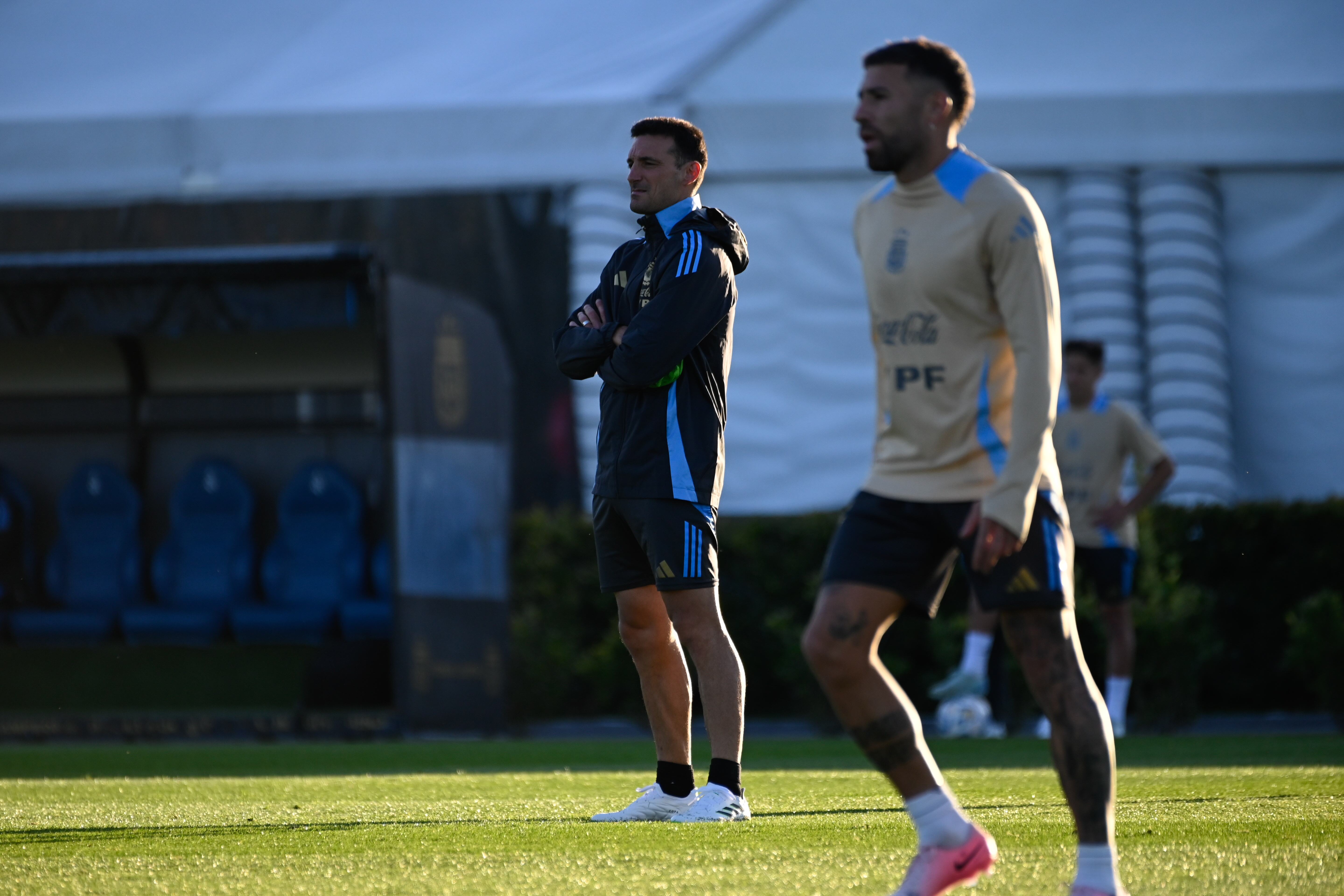BUENOS AIRES, ARGENTINA - 03 de Septiembre de 2024: El entrenador de la selección Argentina de F...
