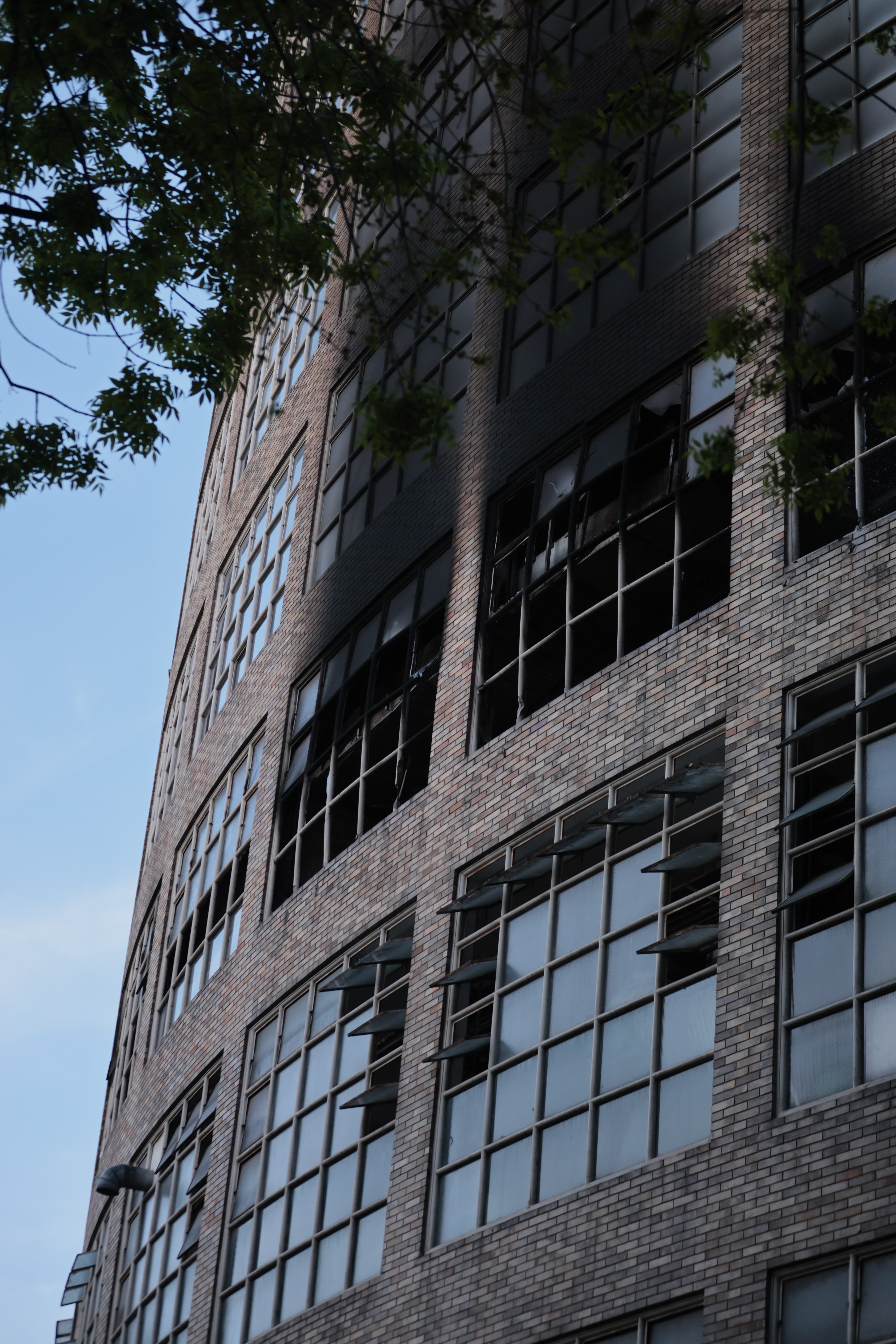 IM_G1964 BUENOS AIRES, ARGENTINA - 5 octubre 2024: Un voraz incendio afectó al tercer piso de la sede de ...