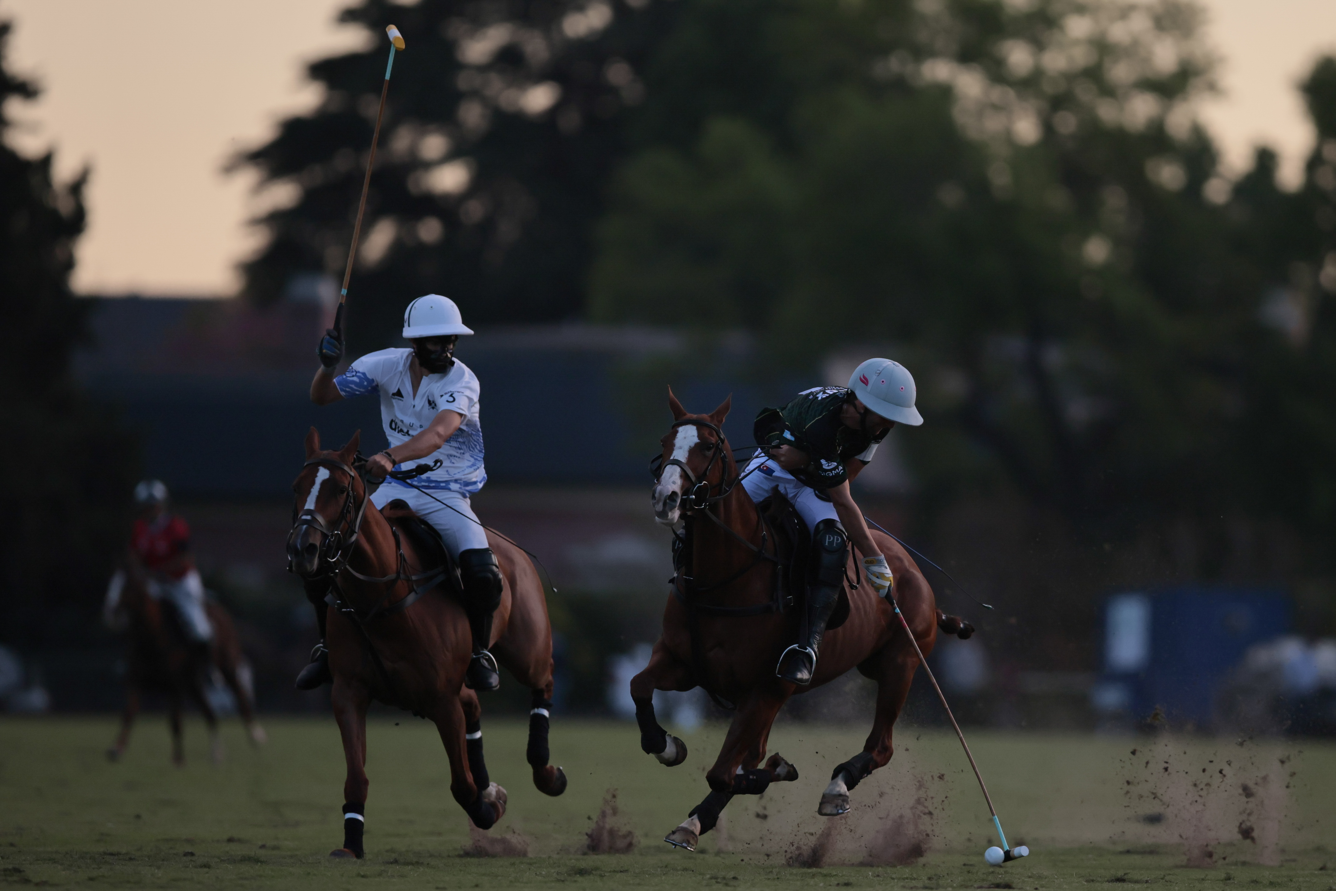 Tortuguitas polo Cup Tortuguitas, Buenos Aires - October 13, 2024: In the continuation of the second round (first in Z...