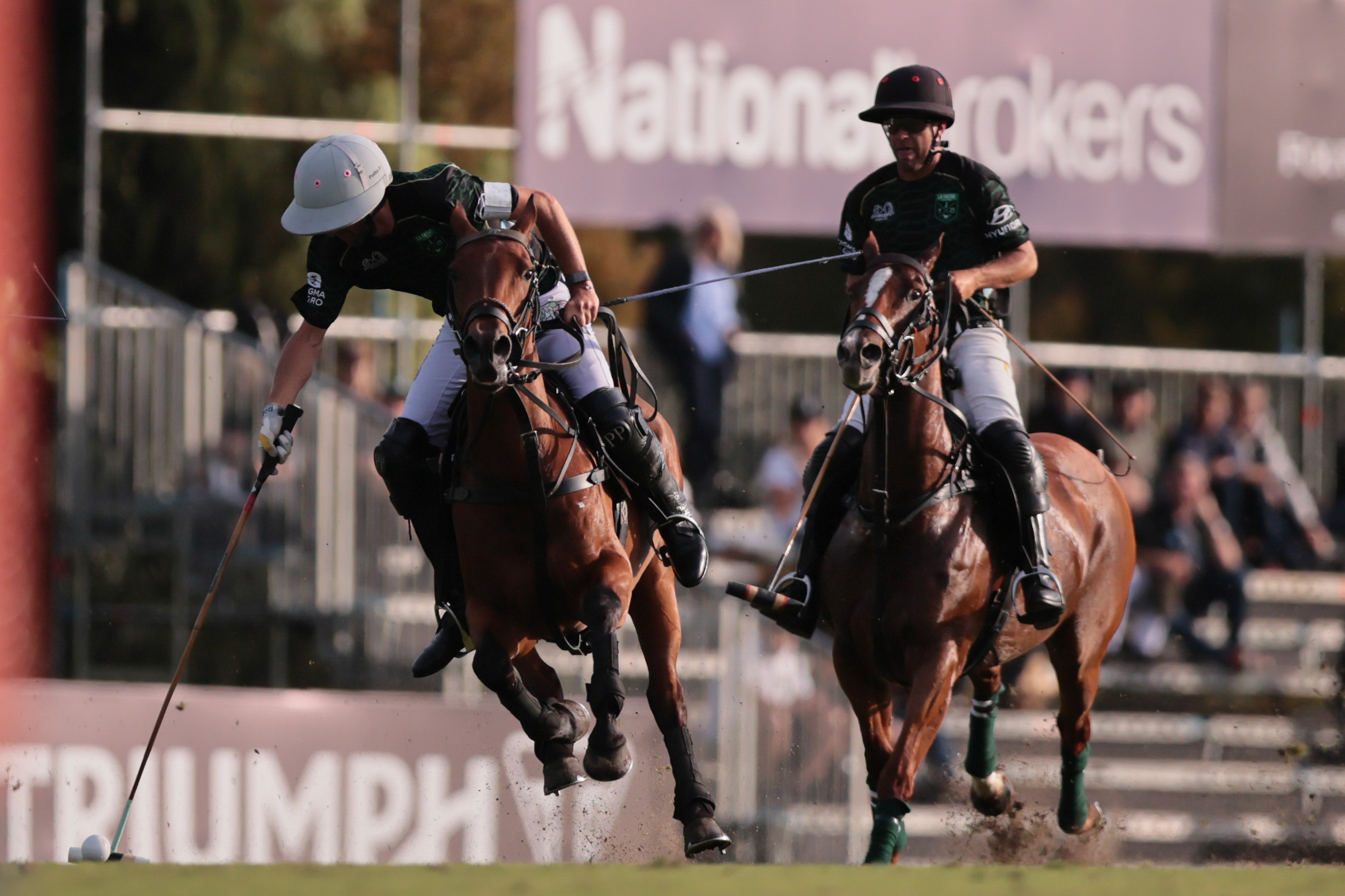 Tortuguitas polo Cup Tortuguitas, Buenos Aires - October 13, 2024: In the continuation of the second round (first in Z...