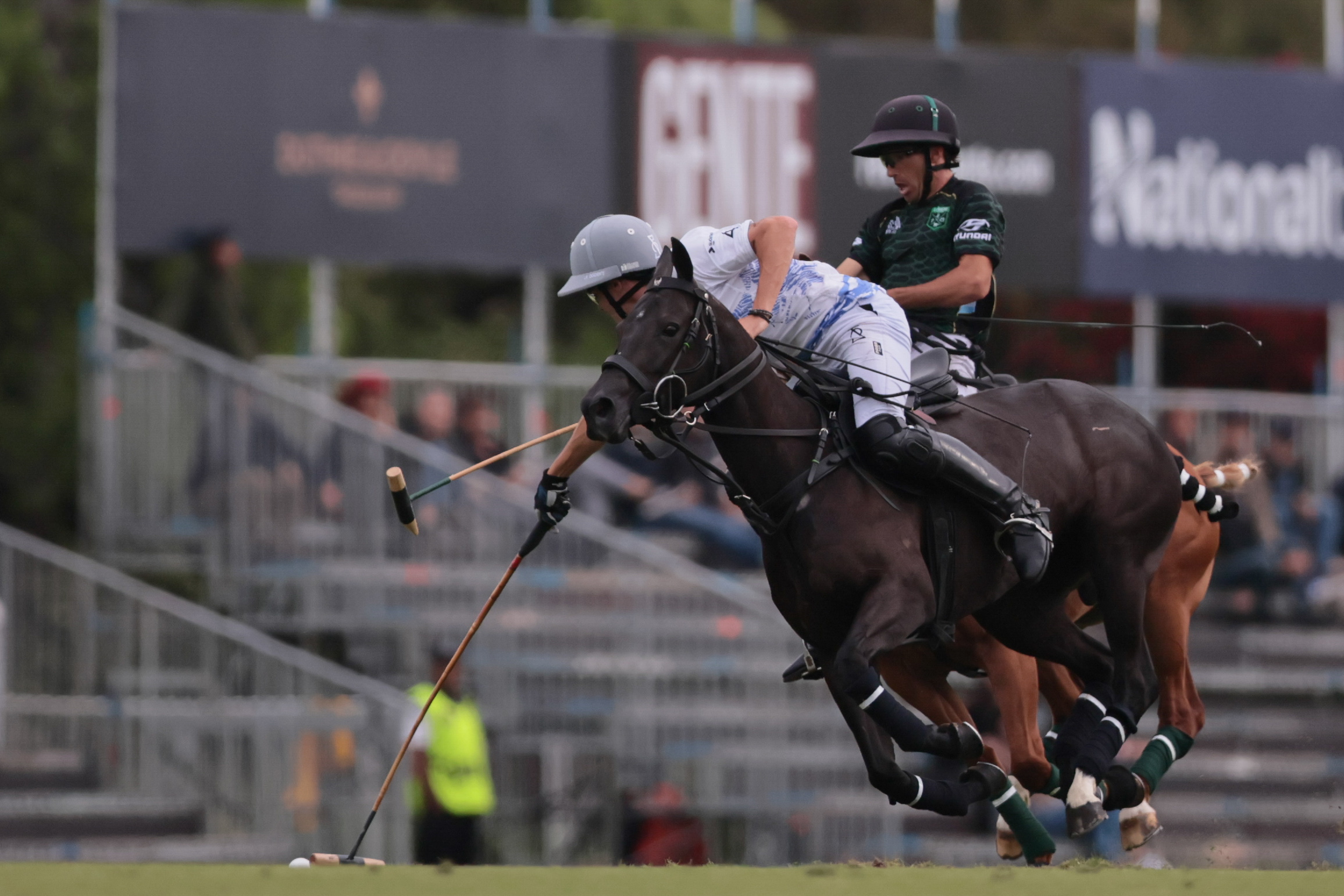Tortuguitas polo Cup Tortuguitas, Buenos Aires - October 13, 2024: In the continuation of the second round (first in Z...