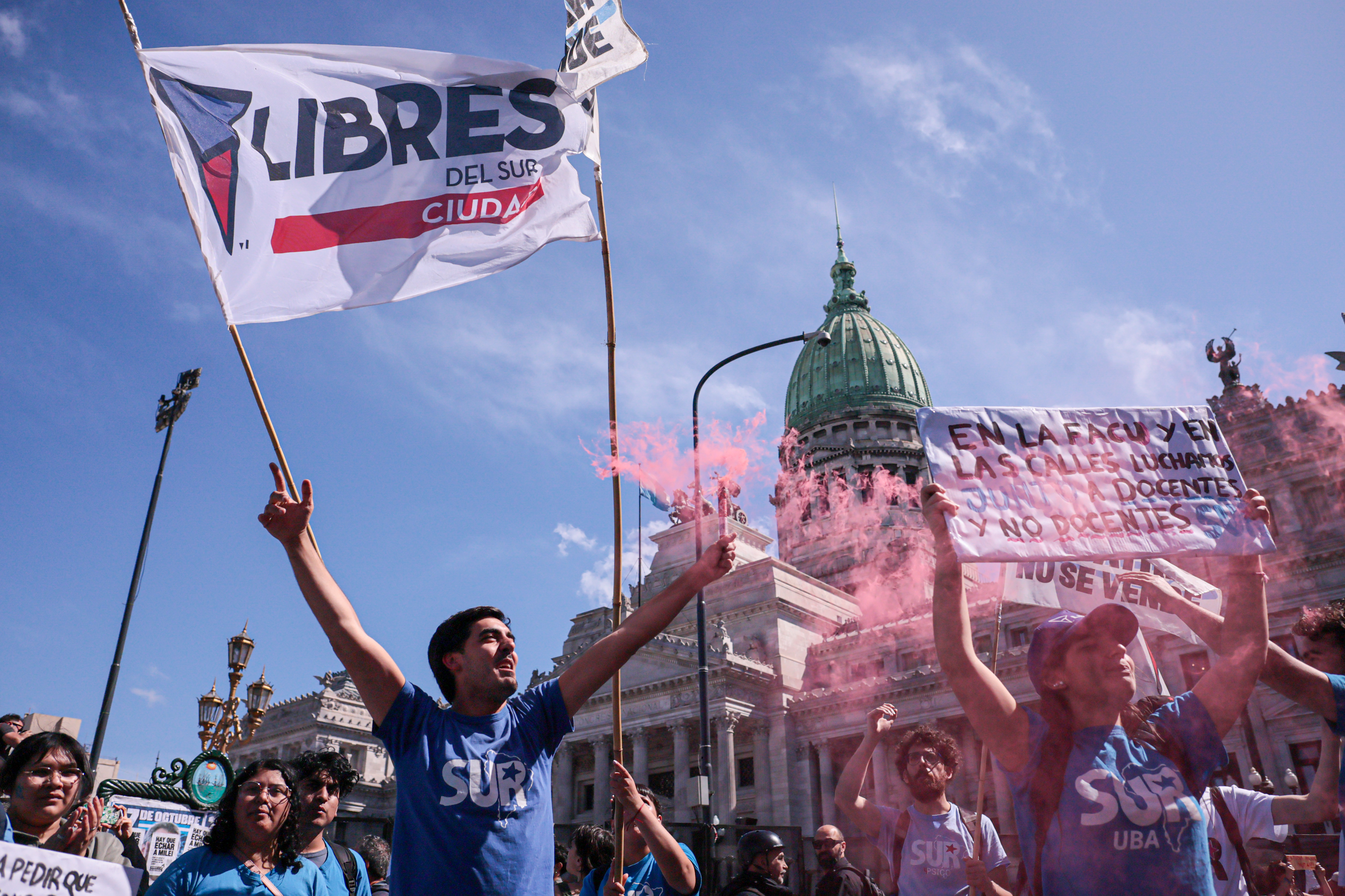 BUENOS AIRES, ARGENTINA – 09 Octubre 2024: Comienza el debate en la cámara de diputados respec...