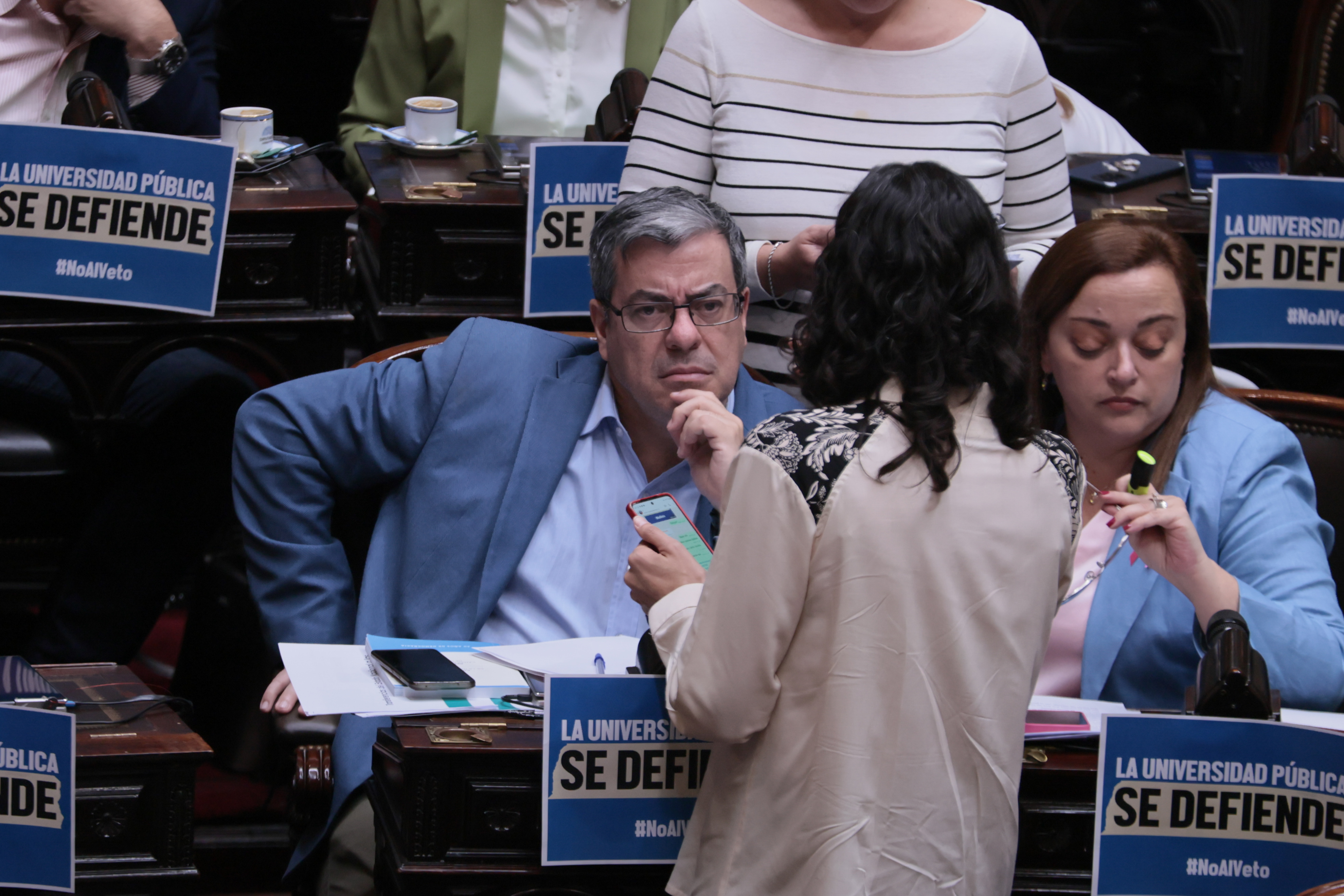 IM_G5677 BUENOS AIRES, ARGENTINA - 09 Octubre 2024: Comienza el debate en la cámara de diputados respecto...