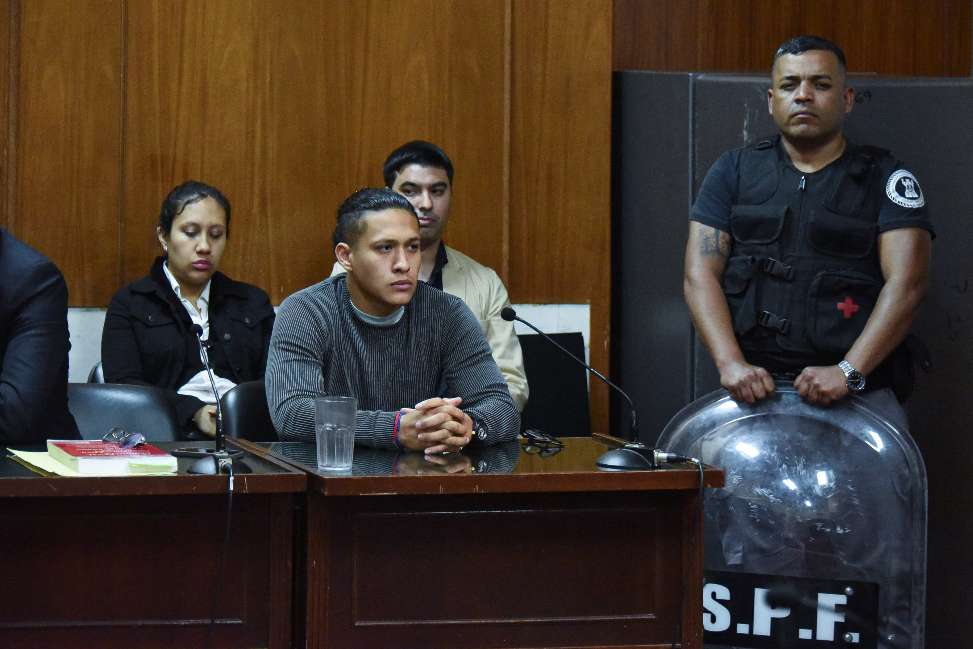 Buenos Aires, Argentina - October 25, 2024: Facundo "Cachorro" Torres, oficial de la Policía de ...