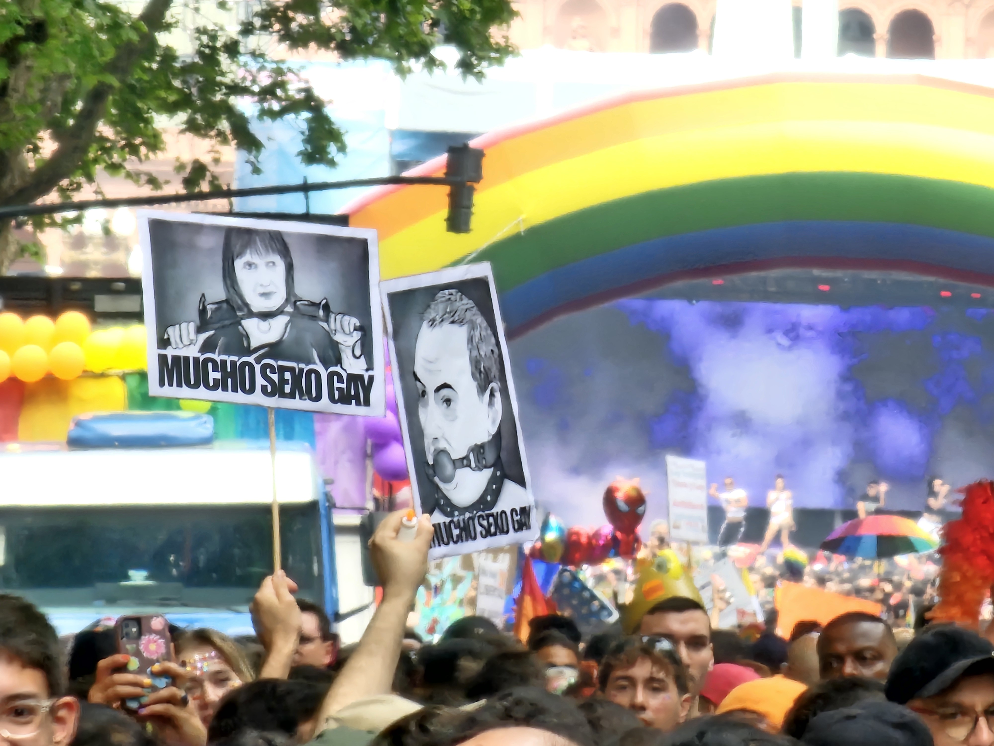 20241102_160802 Buenos Aires, Argentina - November 2, 2024: Thousands took to the streets for Buenos Aires' annua...