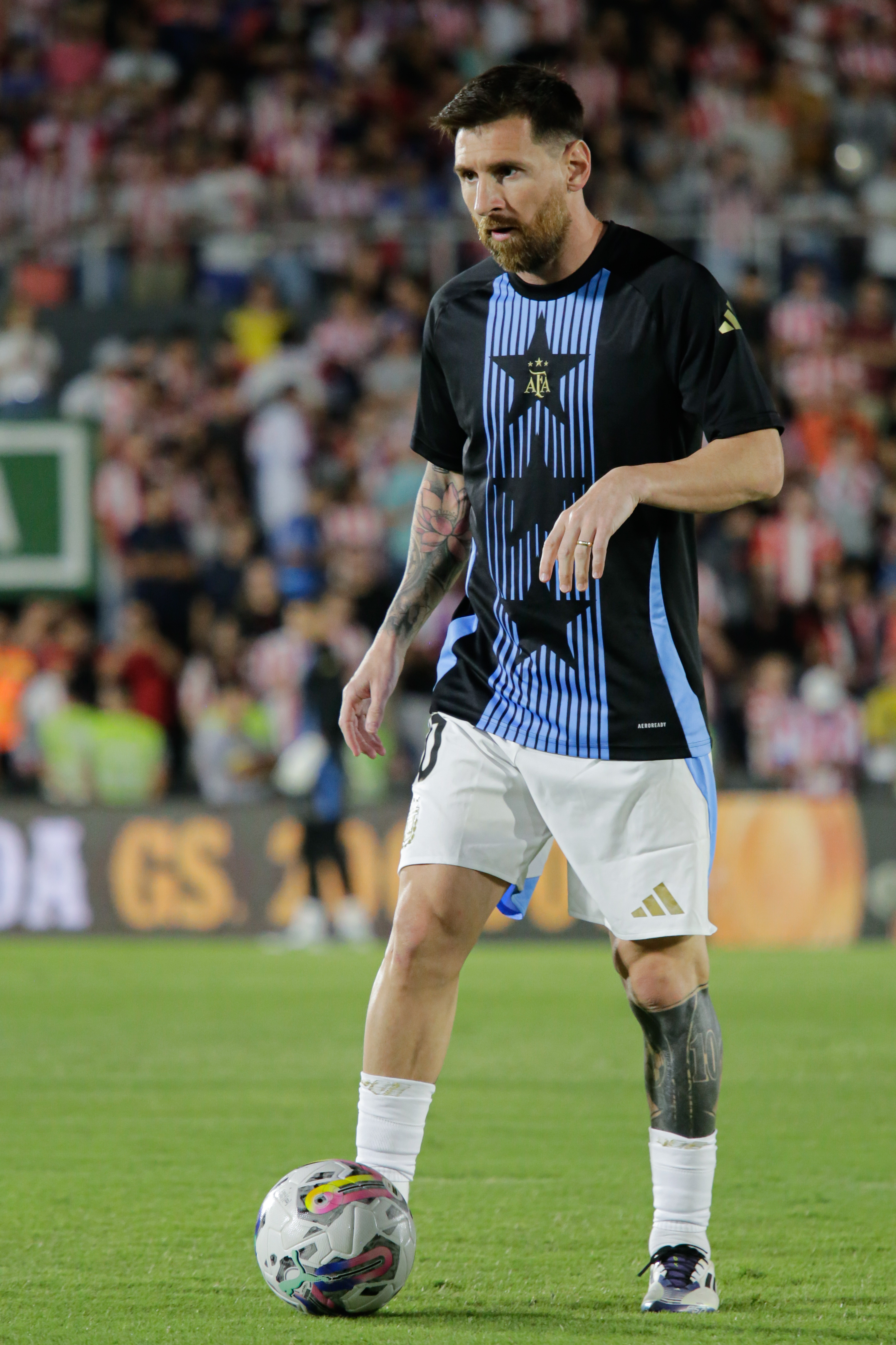 Messi, Garnacho, and Full Argentine Squad Prepare for Crucial Match Against Paraguay Under Scaloni’s Guidance Buenos Aires, Argentina - November 14, 2024: The Argentine national football team is set to face ...