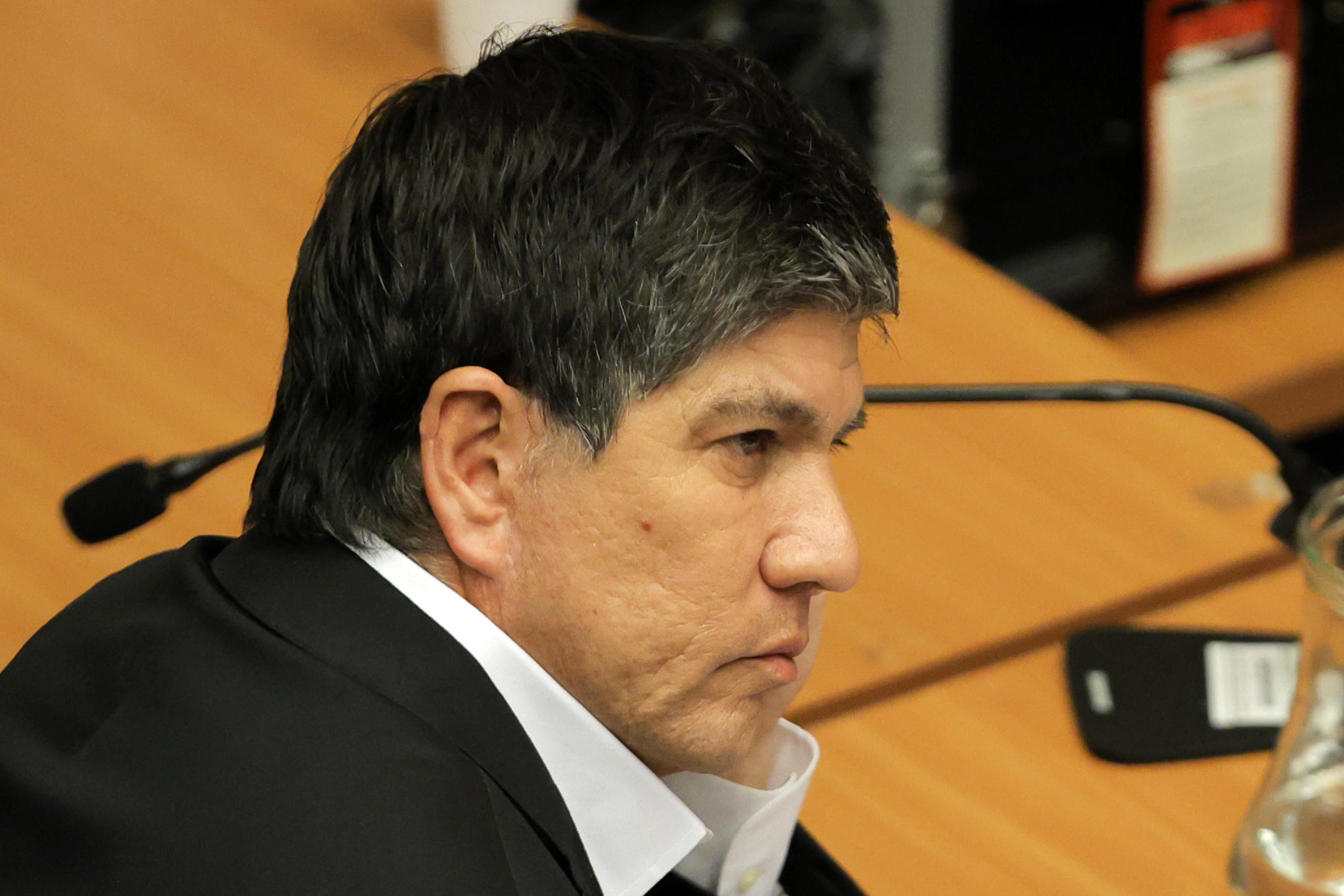 Monsalve Detained in Viña del Mar on Charges of Sexual Assault and Rape Following Accusations by Former Subordinate Santiago, Chile - November 14, 2024: Manuel Monsalve, former Undersecretary of Interior, was arre...