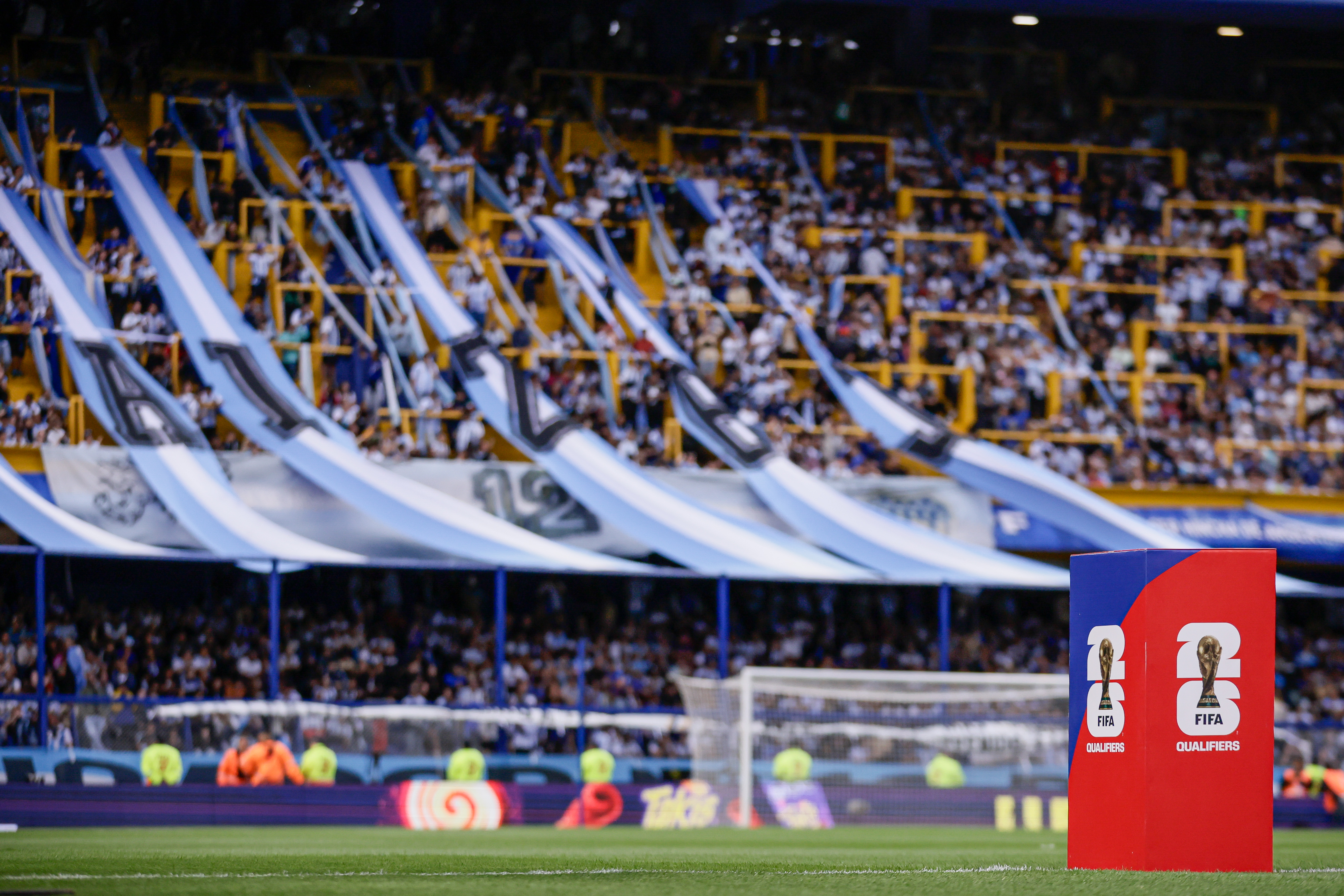 Lautaro Martinez’s Goal Secures Argentina's Victory and Maintains Top Spot Buenos Aires, Argentina - November 19, 2024: Argentina triumphed over Peru with a decisive goal b...