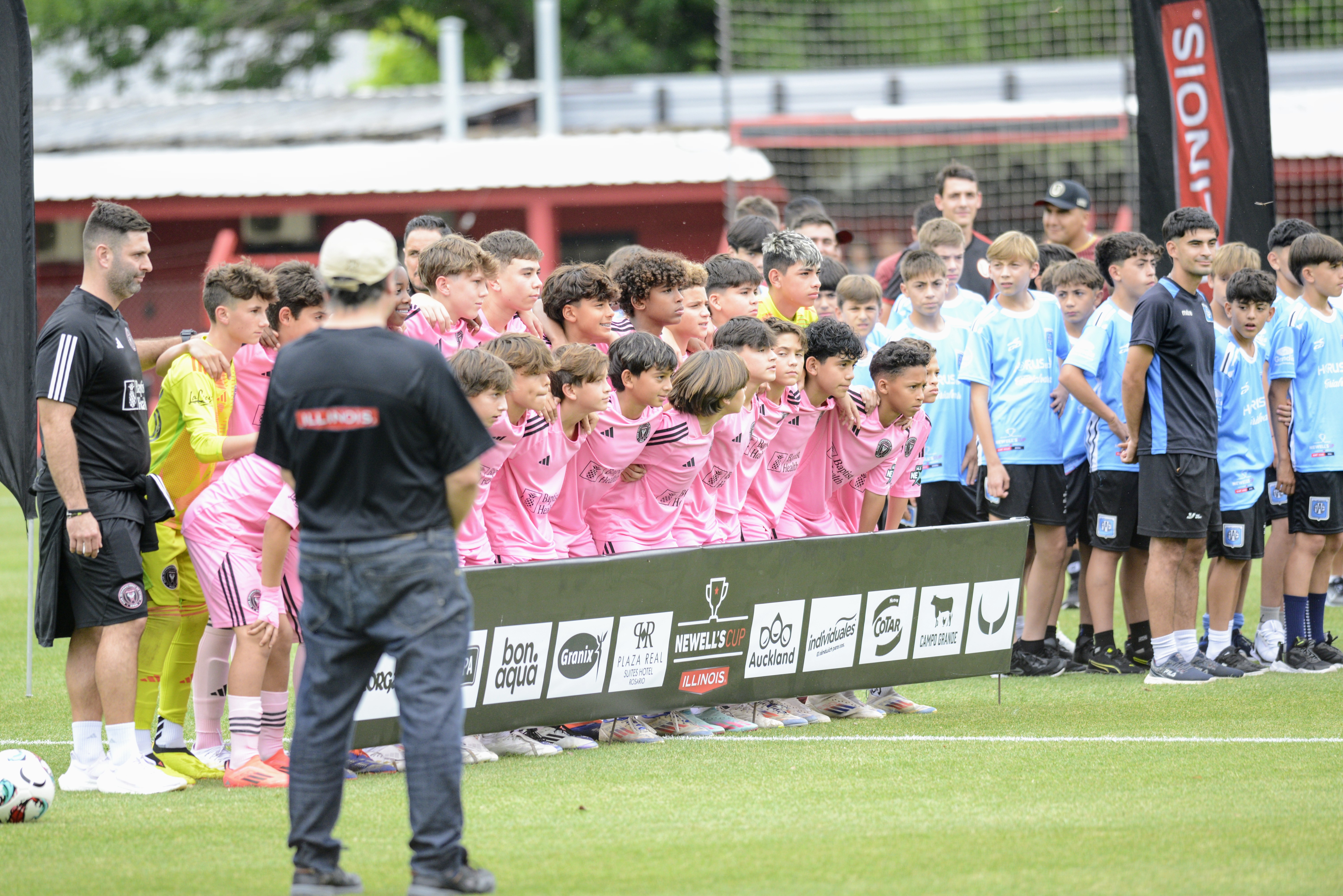 Messi’s Son Takes the Field Alongside Suárez’s Son in Youth Tournament Rosario, Argentina - November 25, 2024: Thiago Messi, Lionel Messi's eldest son, made his debut f...