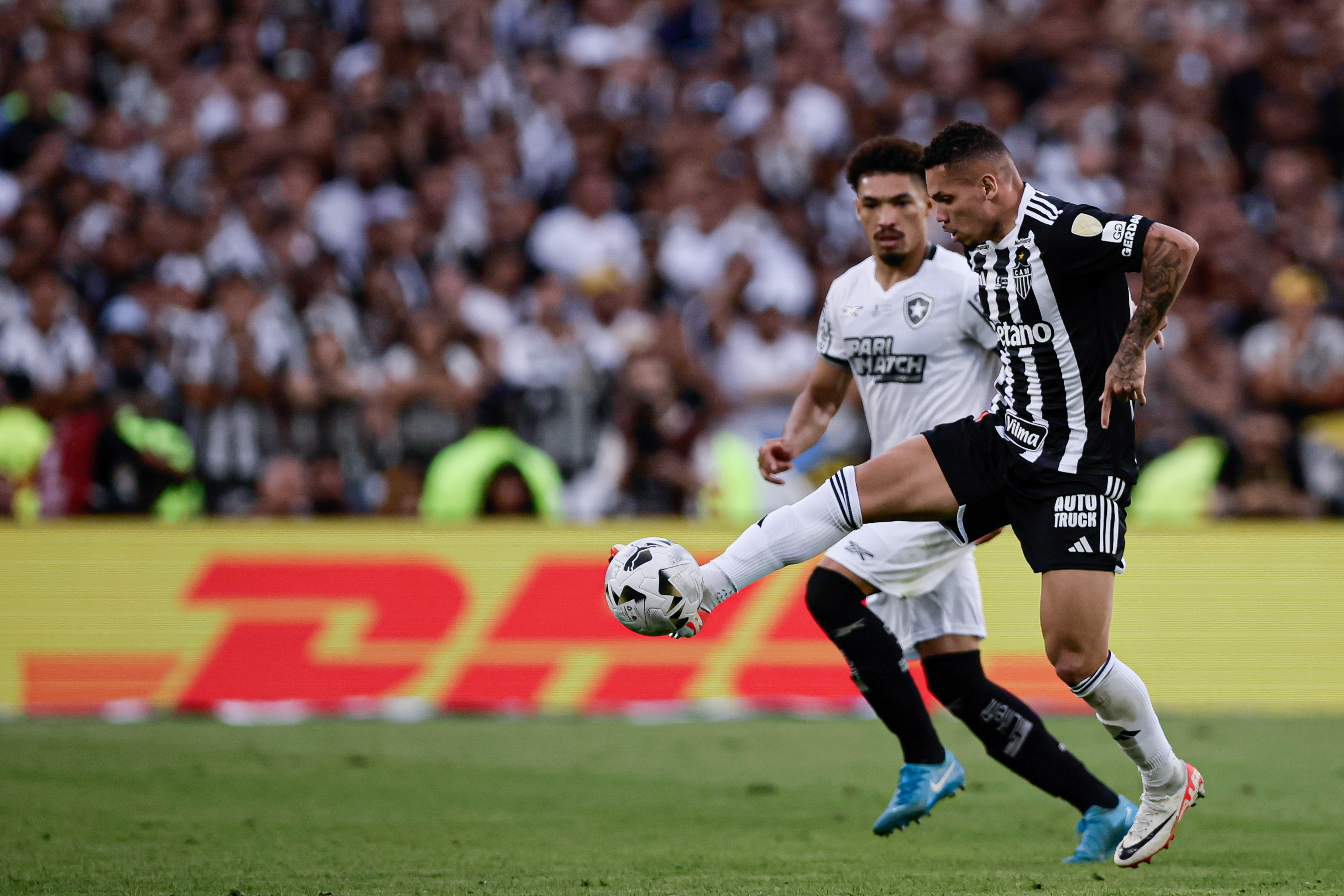 Buenos Aires, Argentina - November 30, 2024: Atlético Mineiro and Botafogo face off in the Copa ...