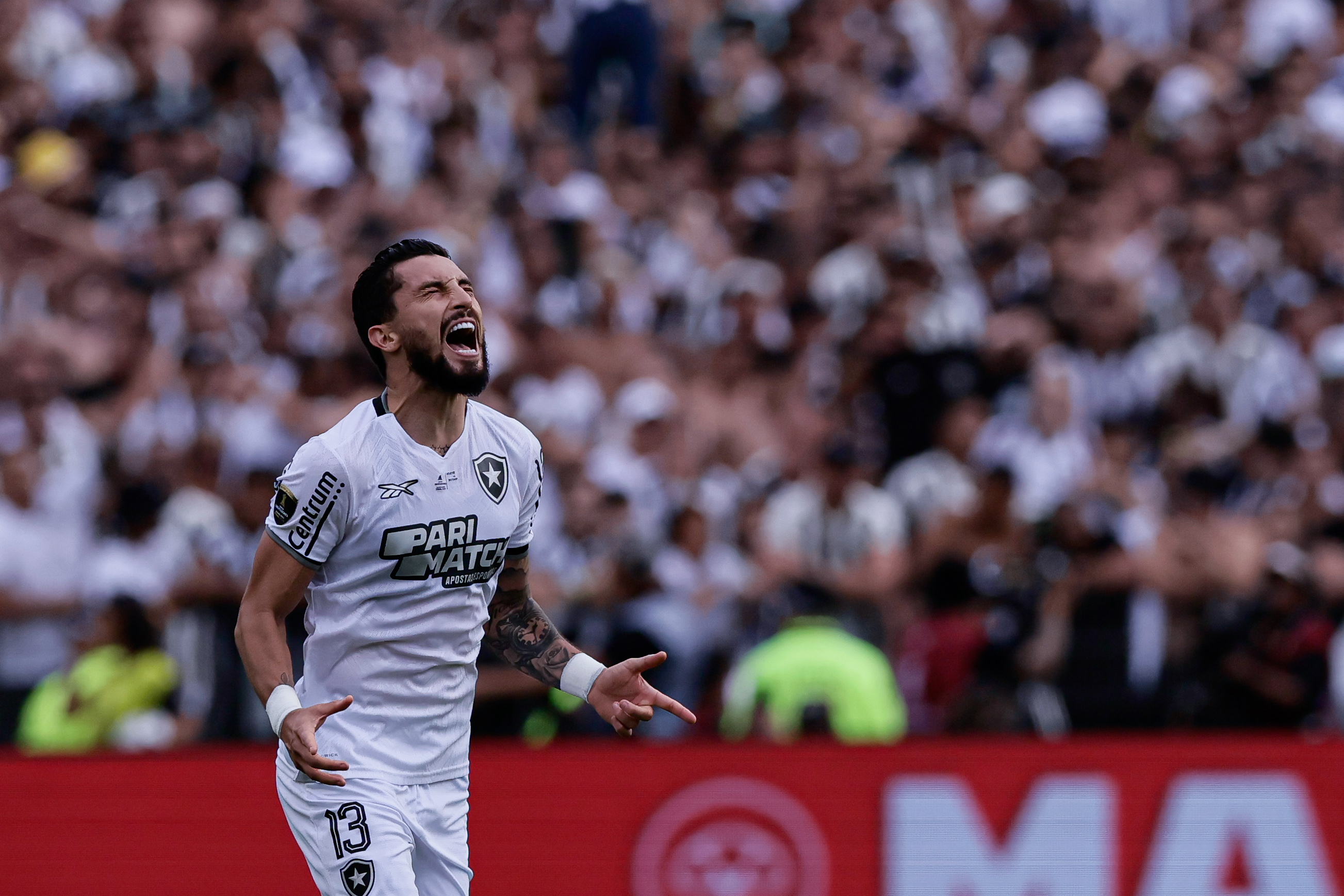 LLL1503 Buenos Aires, Argentina - November 30, 2024: Atlético Mineiro and Botafogo face off in the Copa ...