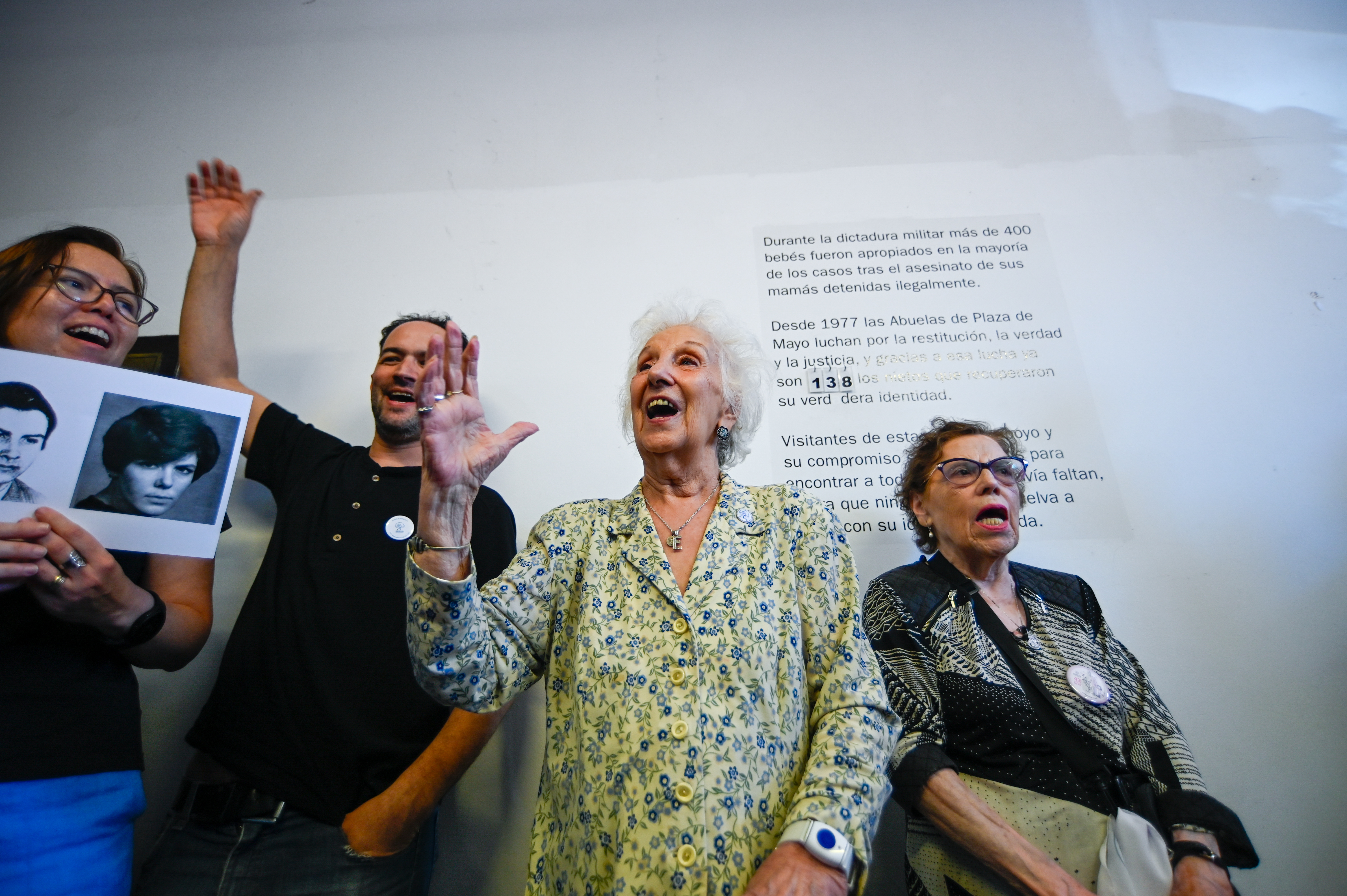 Historic Victory for Human Rights in Argentina BUENOS AIRES (ARGENTINA), 27/12/2024 - Estela de Carlotto speaks in front of Members of the Grand...