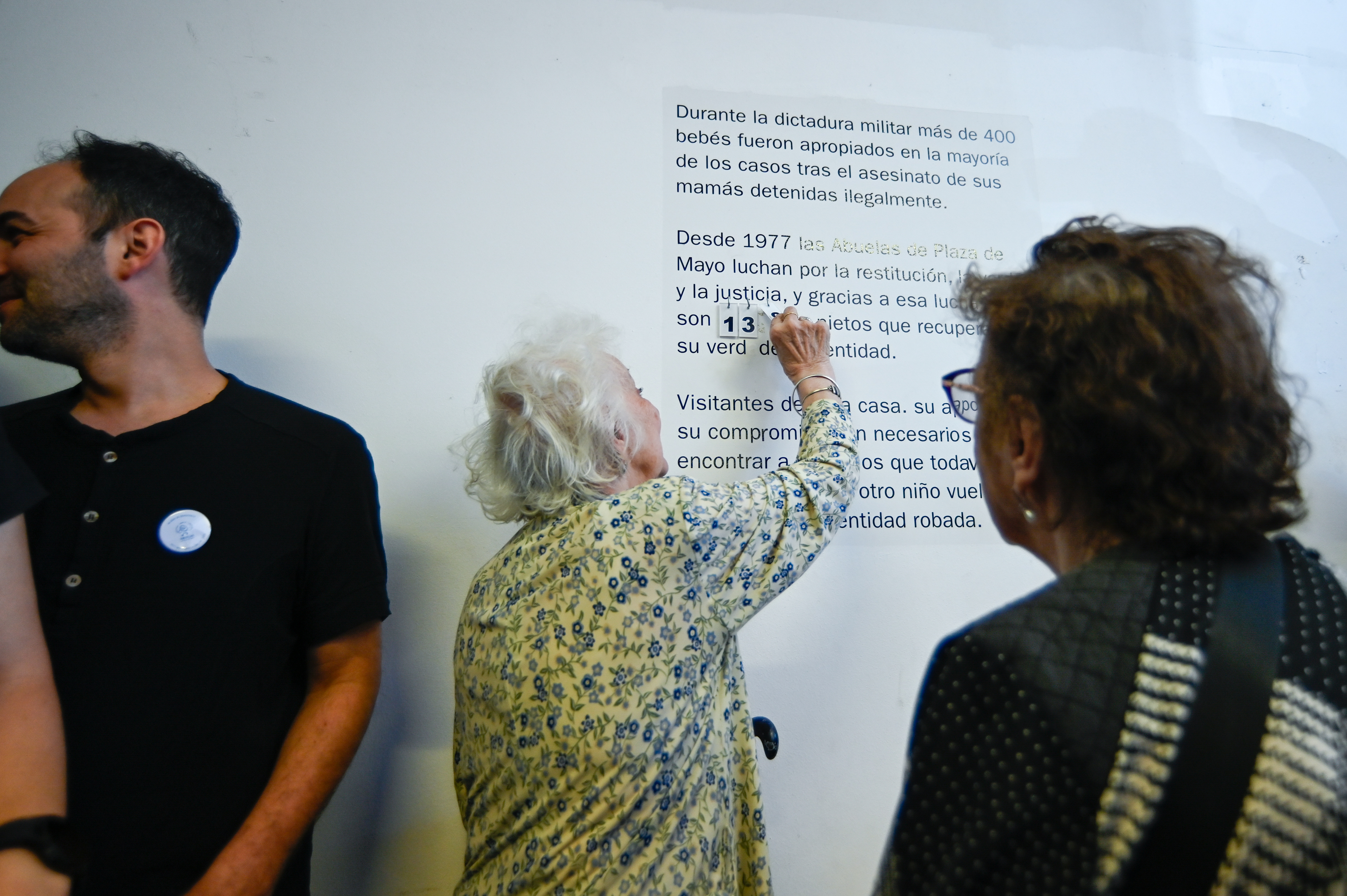Historic Victory for Human Rights in Argentina BUENOS AIRES (ARGENTINA), 27/12/2024 - Estela de Carlotto speaks in front of Members of the Grand...