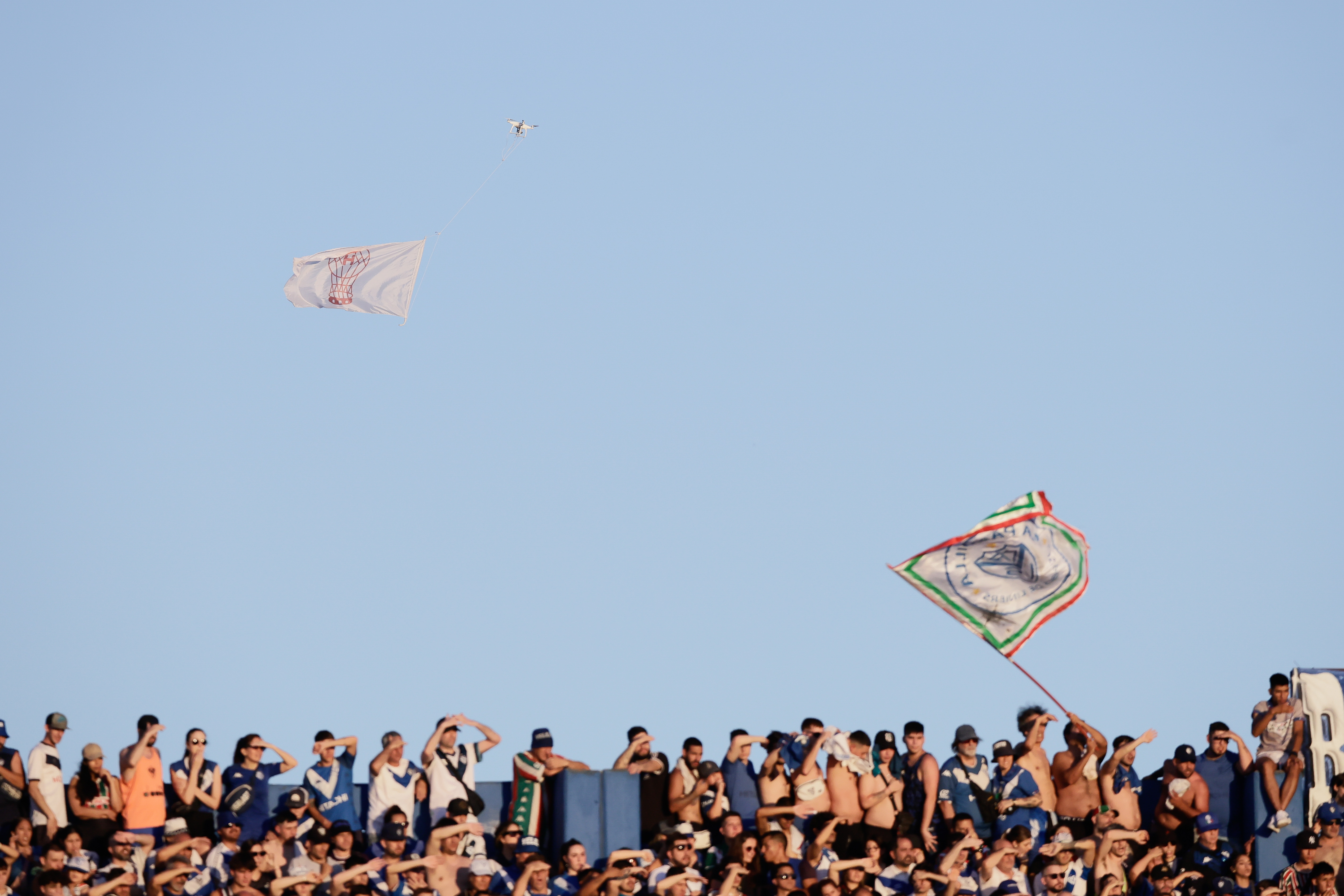 Vélez Clinches Victory Over Huracán in Thrilling Final Buenos Aires, Argentina - December 15, 2024: Vélez Sarsfield triumphed over Huracán to win the ...