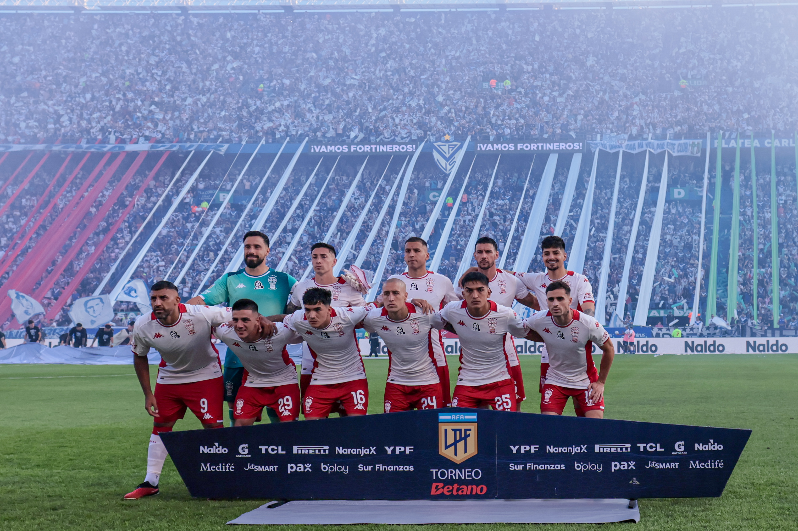 Vélez Clinches Victory Over Huracán in Thrilling Final Buenos Aires, Argentina - December 15, 2024: Vélez Sarsfield triumphed over Huracán to win the ...