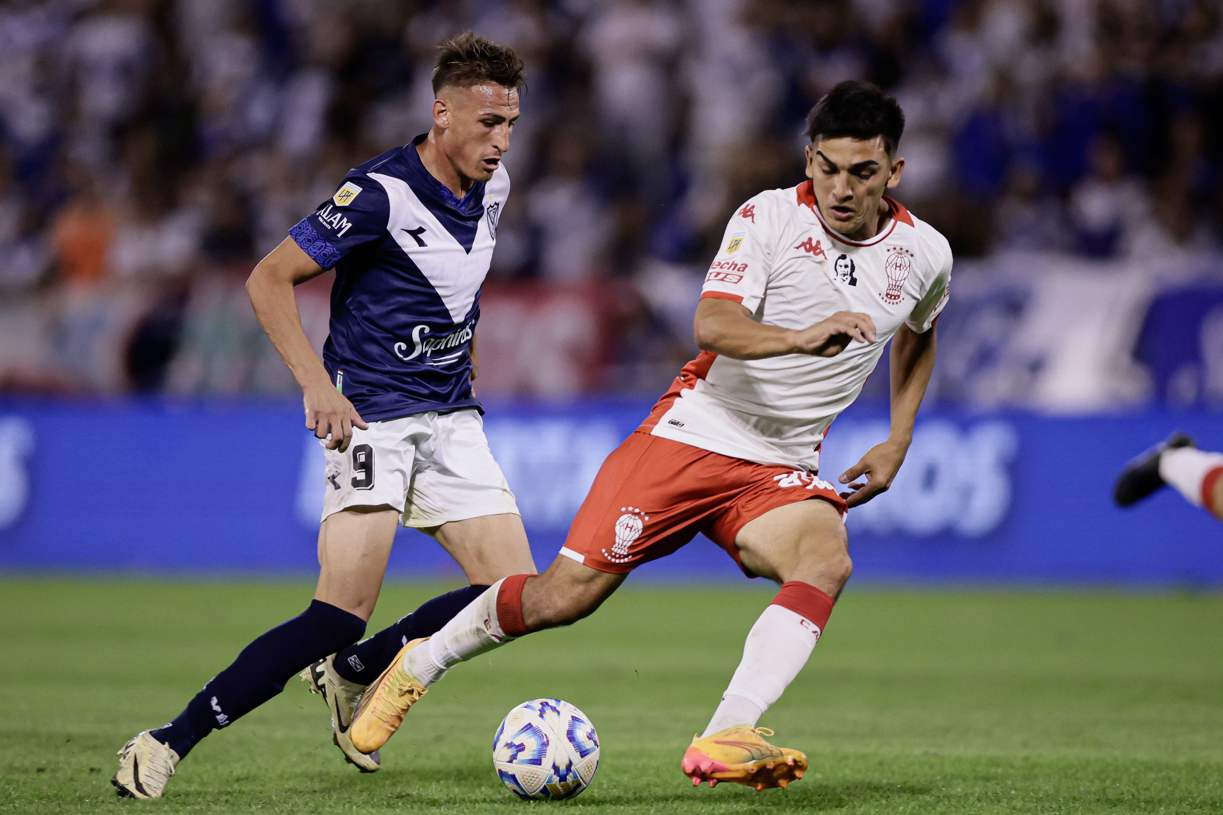 Vélez Clinches Victory Over Huracán in Thrilling Final Buenos Aires, Argentina - December 15, 2024: Vélez Sarsfield triumphed over Huracán to win the ...