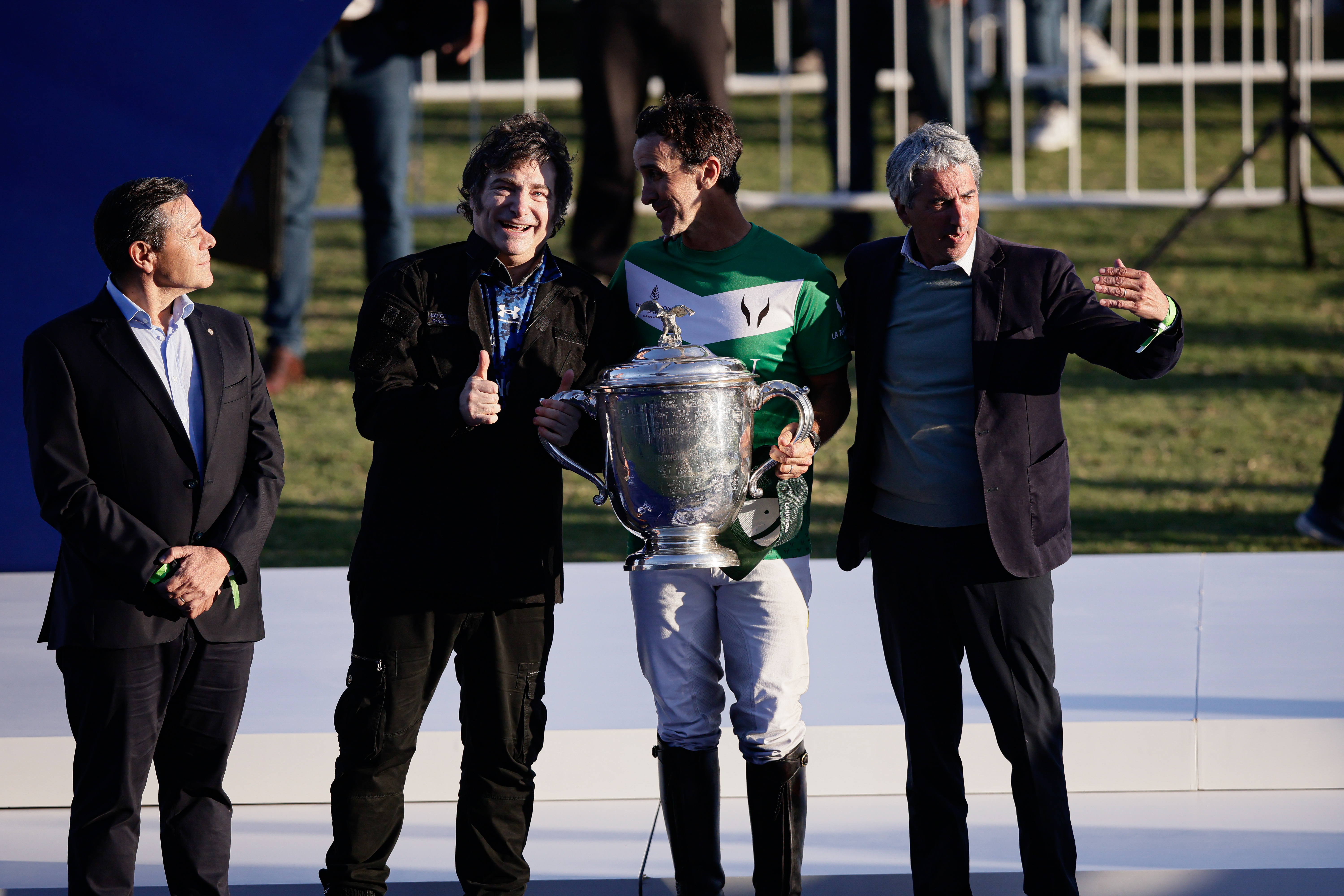 Buenos Aires, Argentina - December 9, 2024: La Natividad claimed the title at the 131st Argentine...