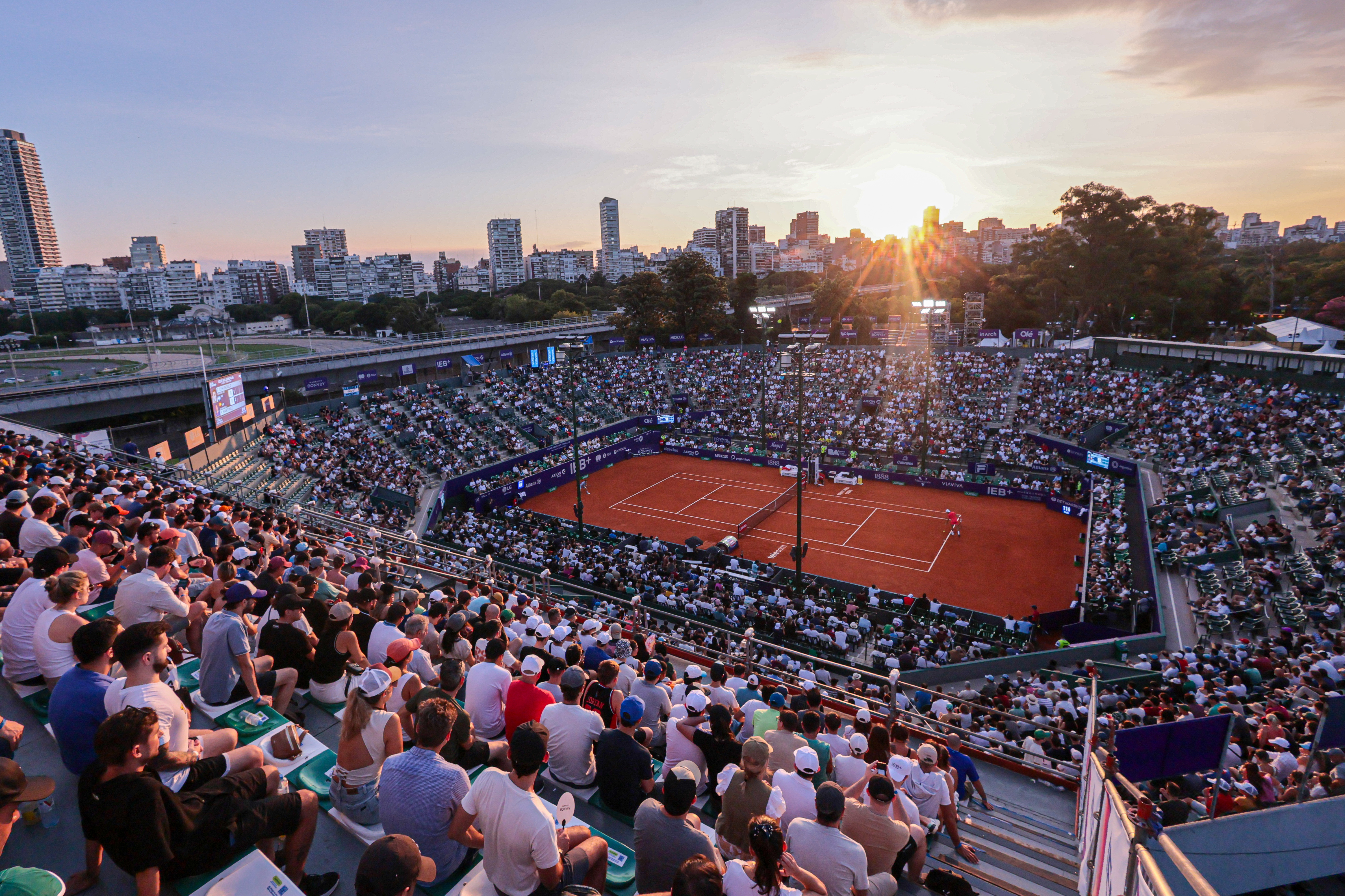 Buenos Aires, Argentina –February 16, 2025: Local favorite Francisco Cerúndolo secures a spot ...