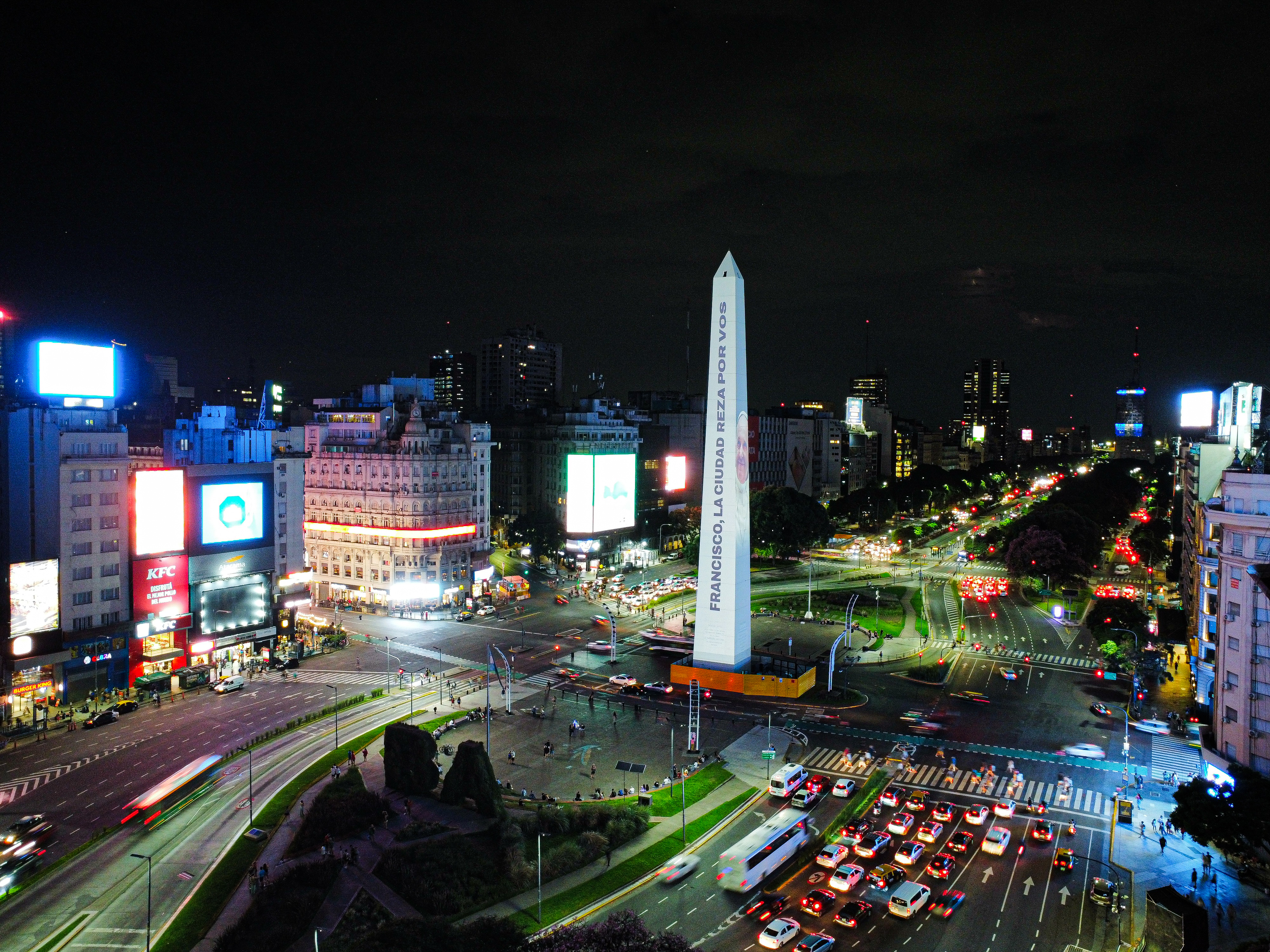 Buenos Aires, Argentina – February 21, 2025: The Buenos Aires City Government paid tribute to P...