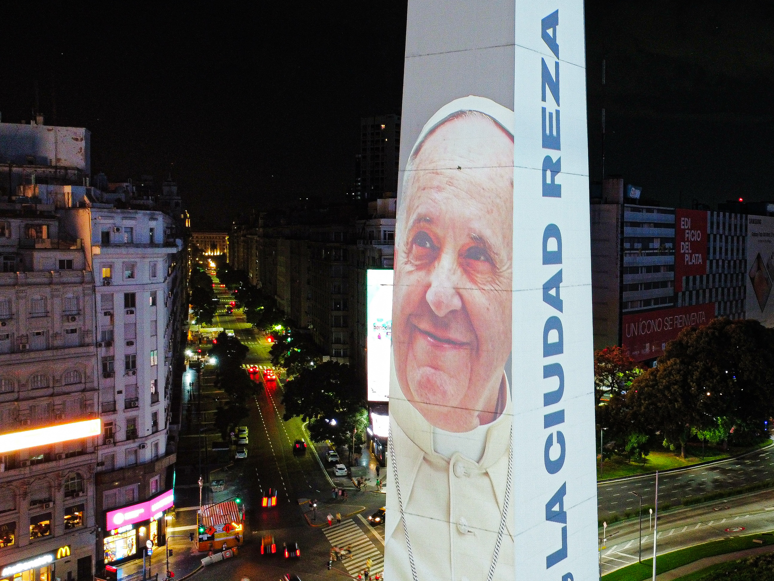 Buenos Aires, Argentina – February 21, 2025: The Buenos Aires City Government paid tribute to P...