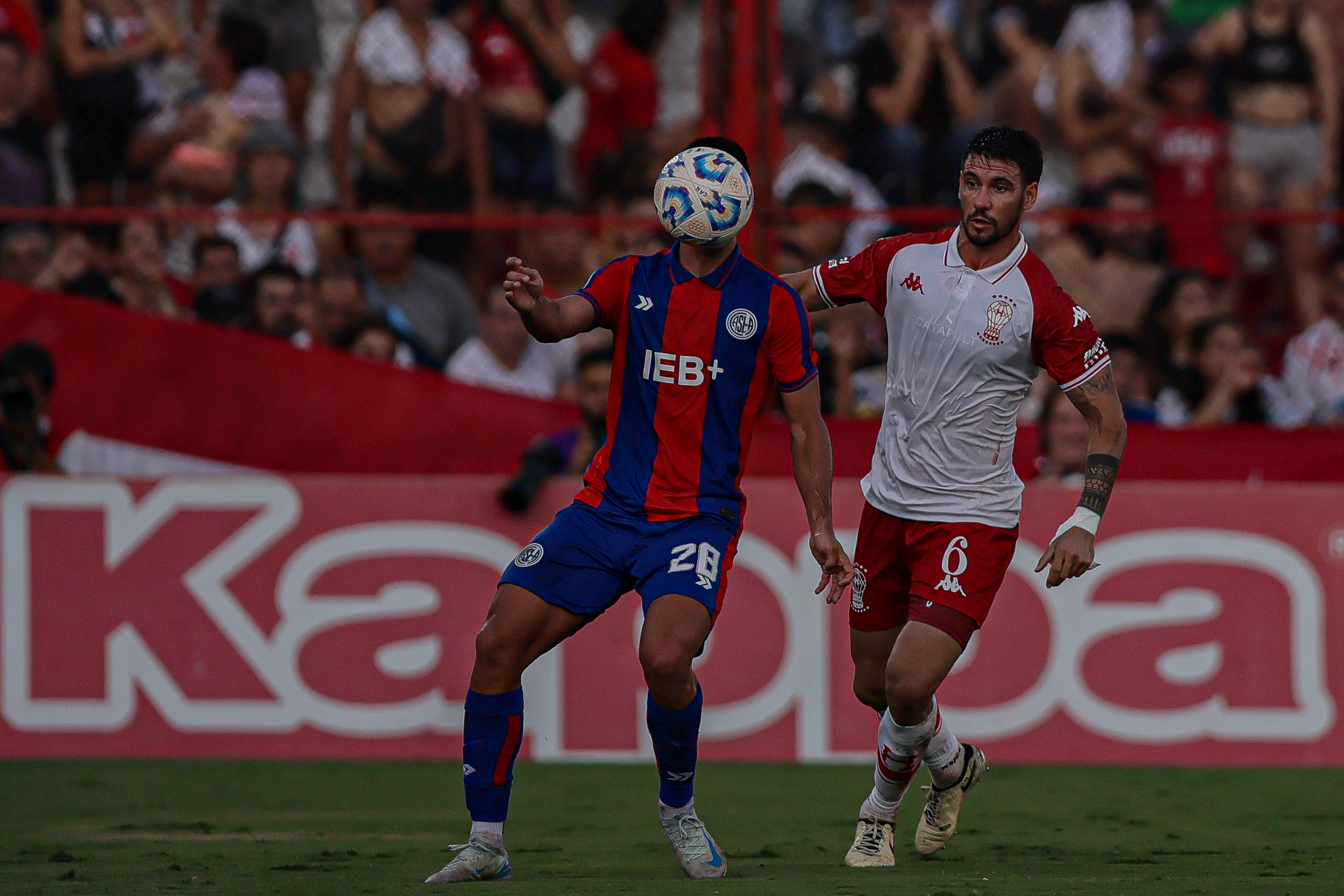 Buenos Aires, Argentina – February 23, 2025: Huracán secured a crucial 2-0 victory over San Lo...