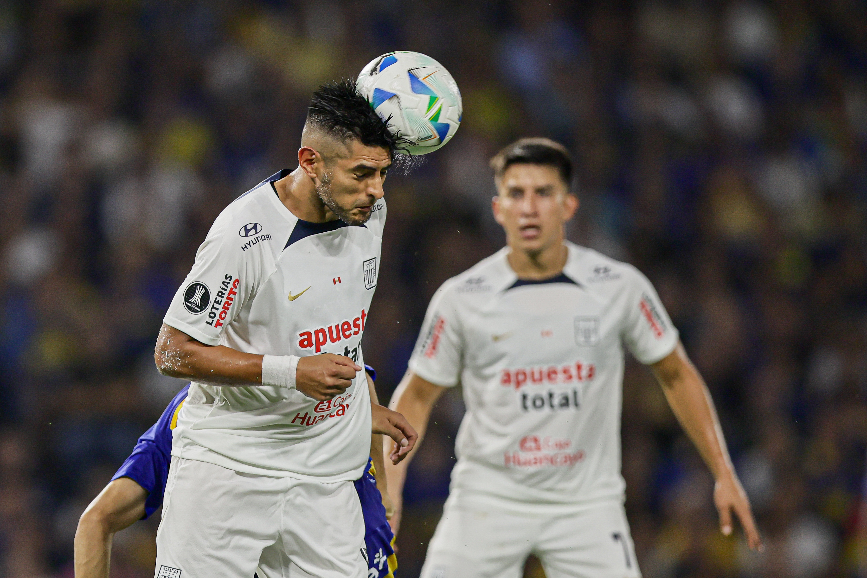 Boca Juniors Seeks Comeback Against Alianza Lima to Stay in Libertadores Race Buenos Aires, Argentina – February 25, 2025: Boca Juniors celebrates a goal against M. Trauco,...