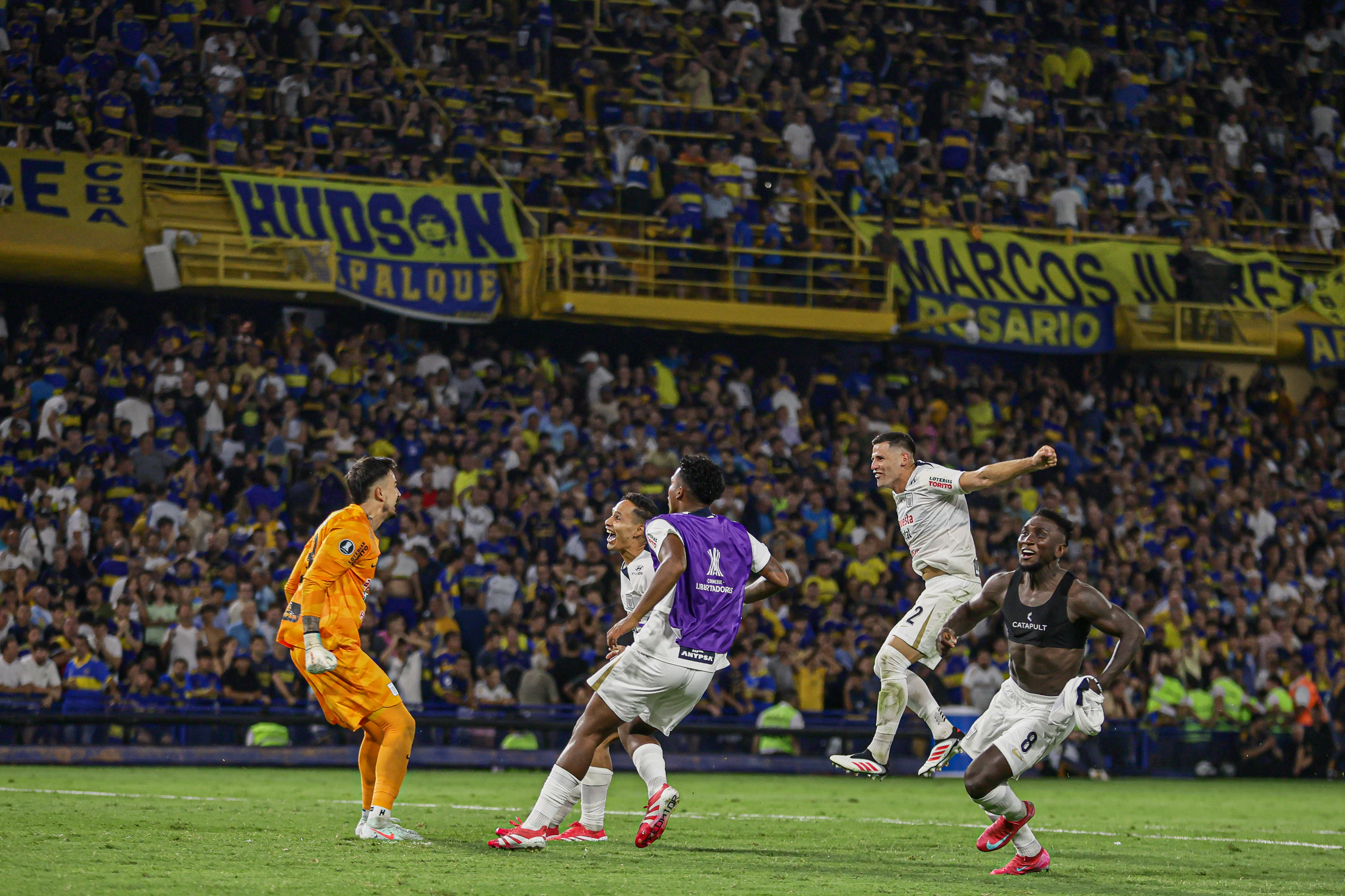 Boca Juniors Seeks Comeback Against Alianza Lima to Stay in Libertadores Race Buenos Aires, Argentina – February 25, 2025: Alianza Lima wins against Boca Juniors. Boca Junio...