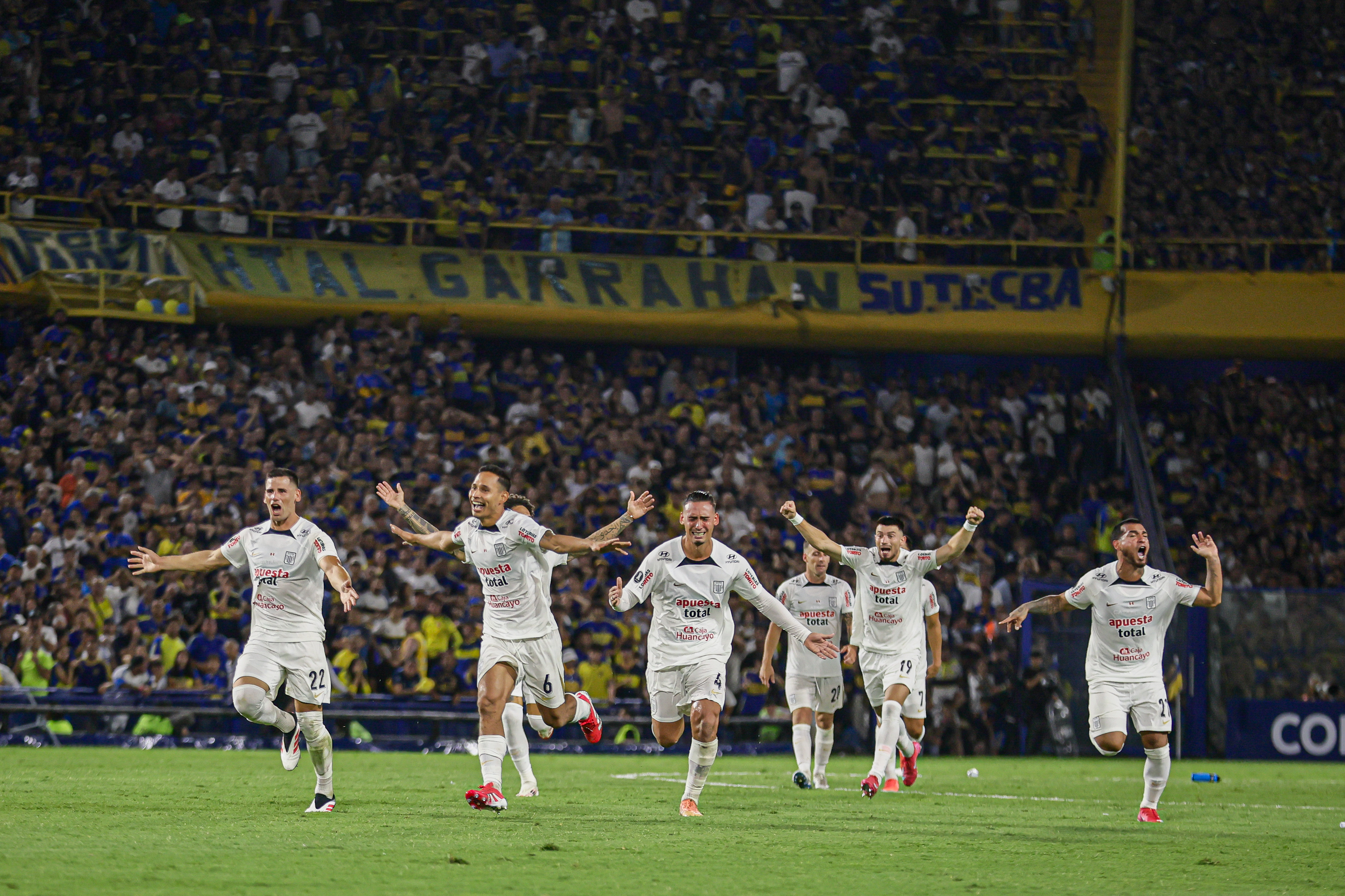Boca Juniors Seeks Comeback Against Alianza Lima to Stay in Libertadores Race Buenos Aires, Argentina – February 25, 2025: Alianza Lima wins against Boca Juniors. Boca Junio...