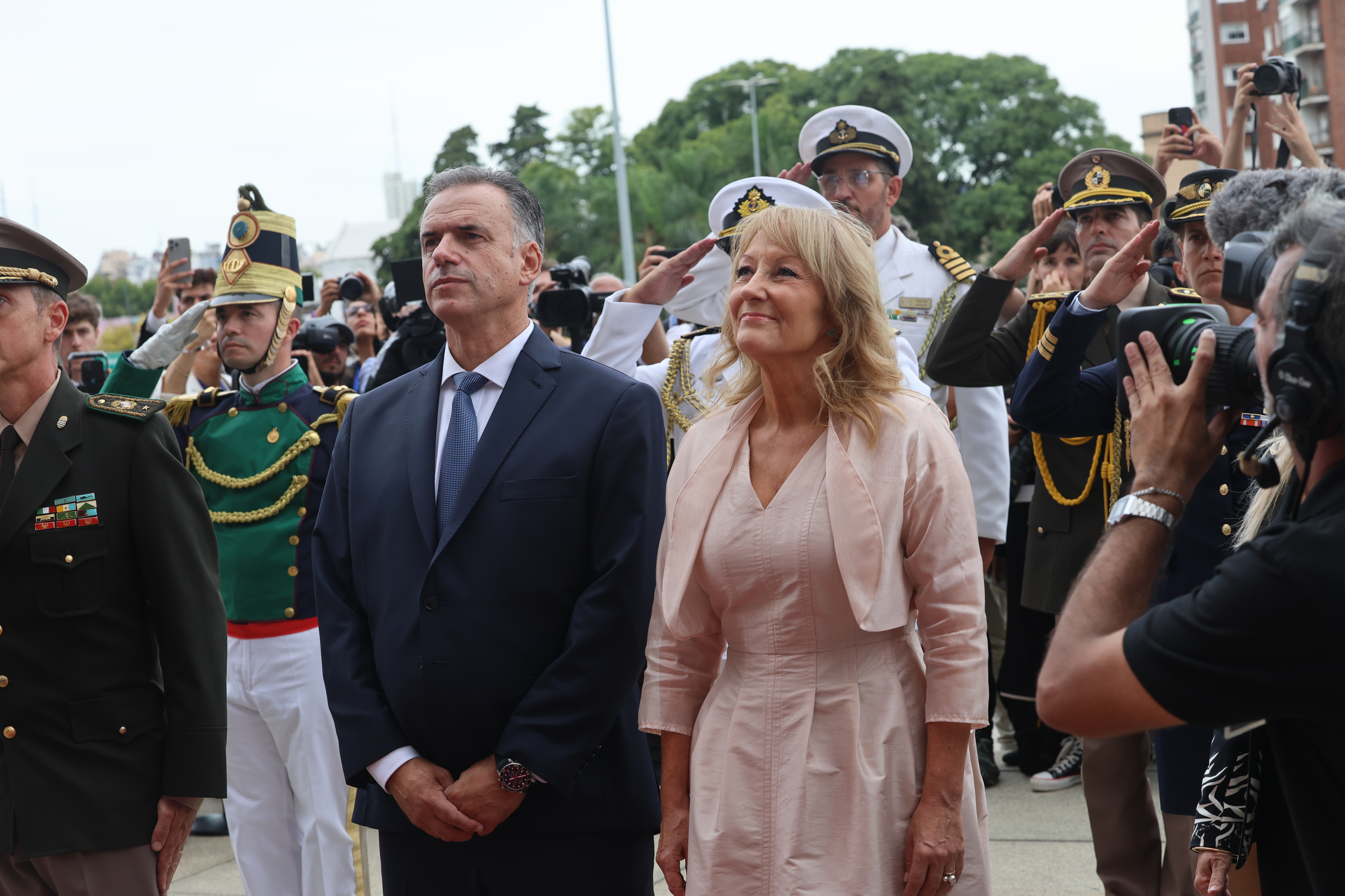 Frente Amplio Leader Assumes Presidency with Pledge to Tackle Social Challenges Montevideo, Uruguay – March 01, 2025: Yamandú Orsi is sworn in as Uruguay’s new president, m...