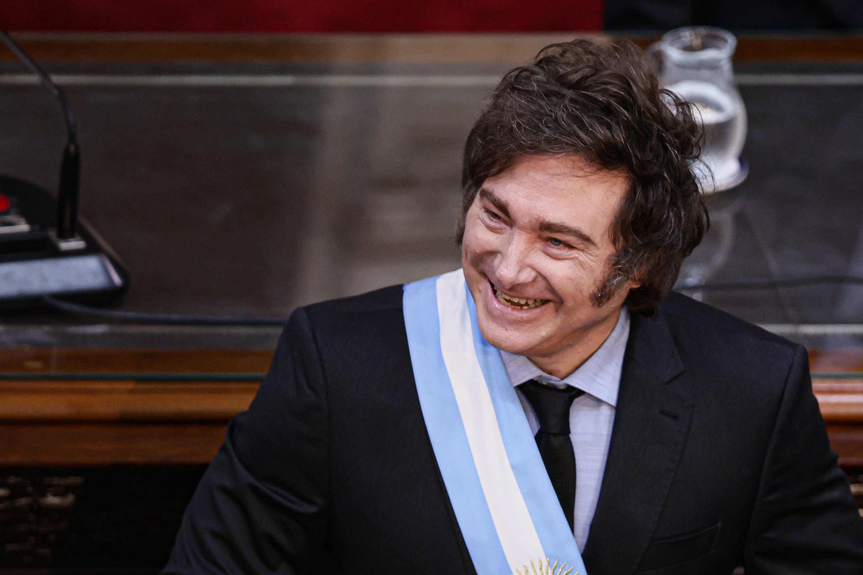 Argentine President Outlines Government Goals Amid Political Tensions Buenos Aires, Argentina – March 1, 2025: Argentine President Javier Milei inaugurates the 2025 ...