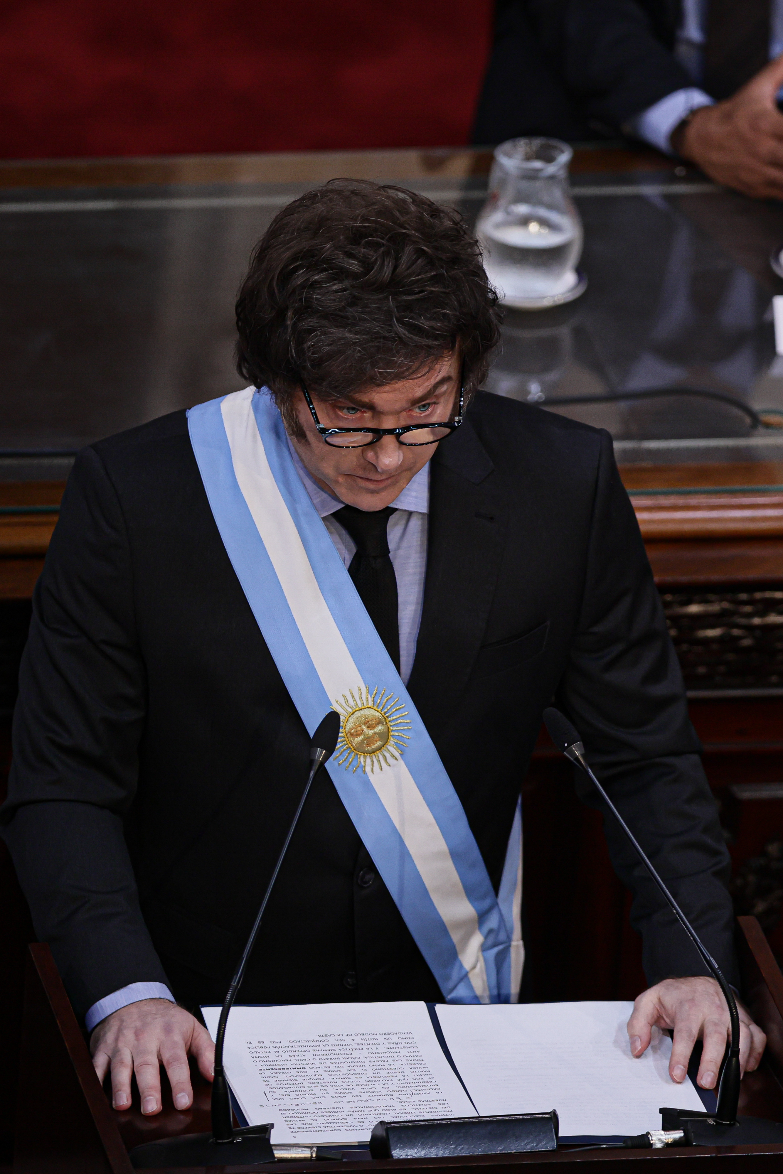 Argentine President Outlines Government Goals Amid Political Tensions Buenos Aires, Argentina – March 1, 2025: Argentine President Javier Milei inaugurates the 2025 ...