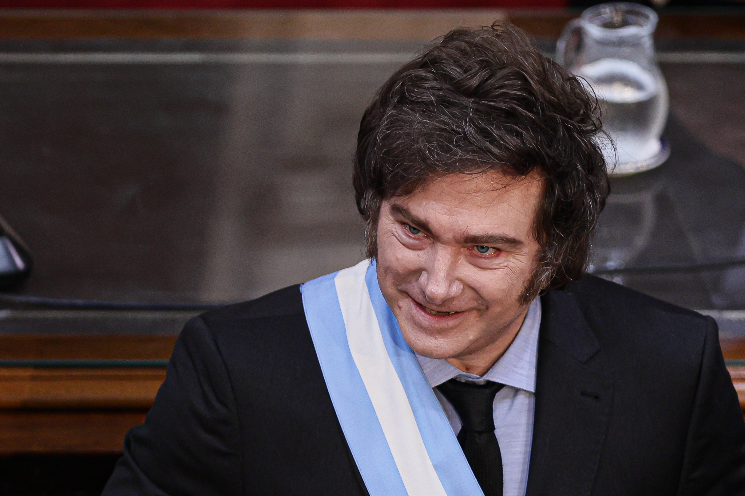 Argentine President Outlines Government Goals Amid Political Tensions Buenos Aires, Argentina – March 1, 2025: Argentine President Javier Milei inaugurates the 2025 ...