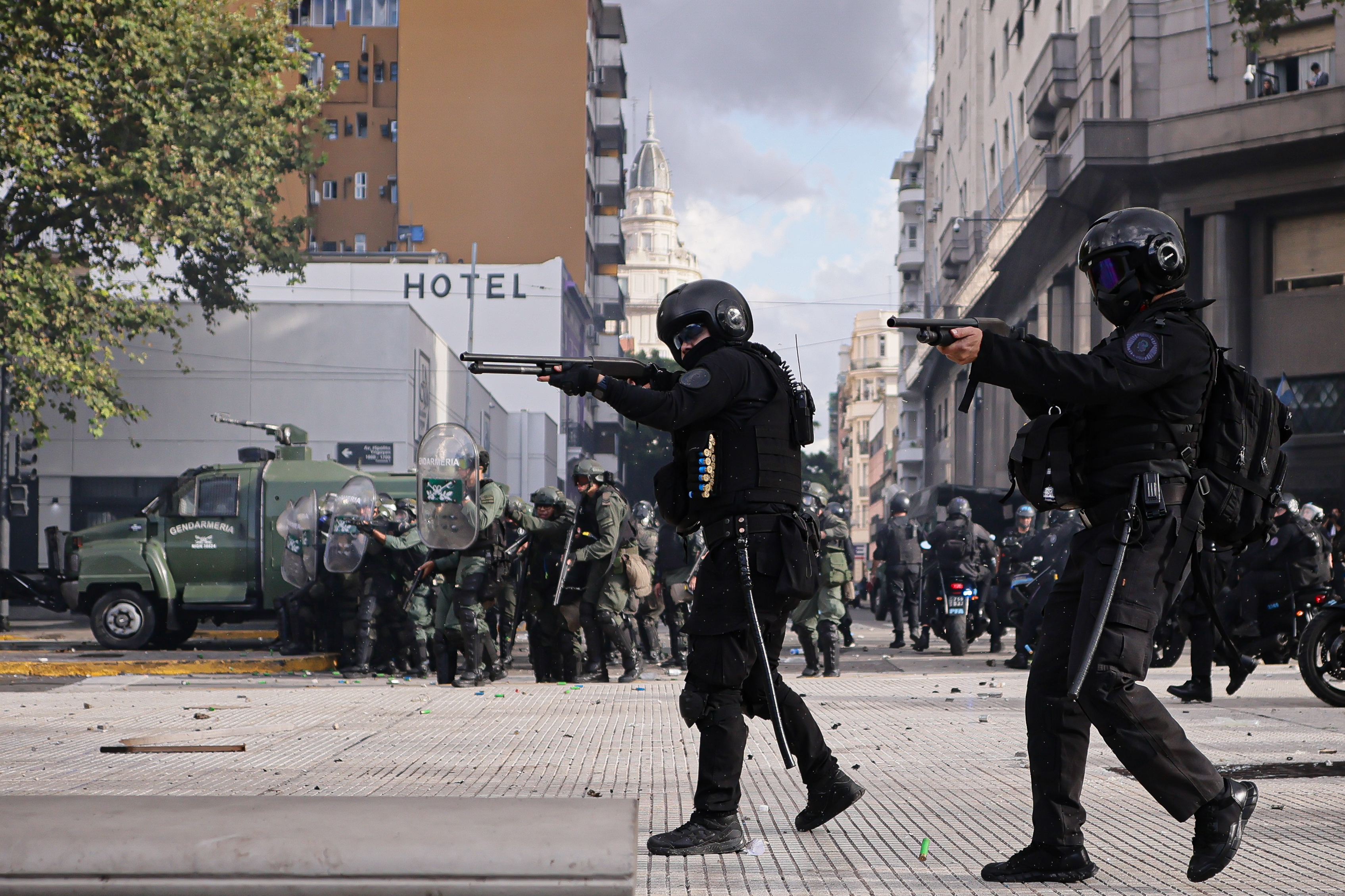 Buenos Aires Seniors Demand Pension Hike Amid Rising Economic Hardship Buenos Aires, Argentina – March 12, 2025: Retirees gathered outside the National Congress deman...