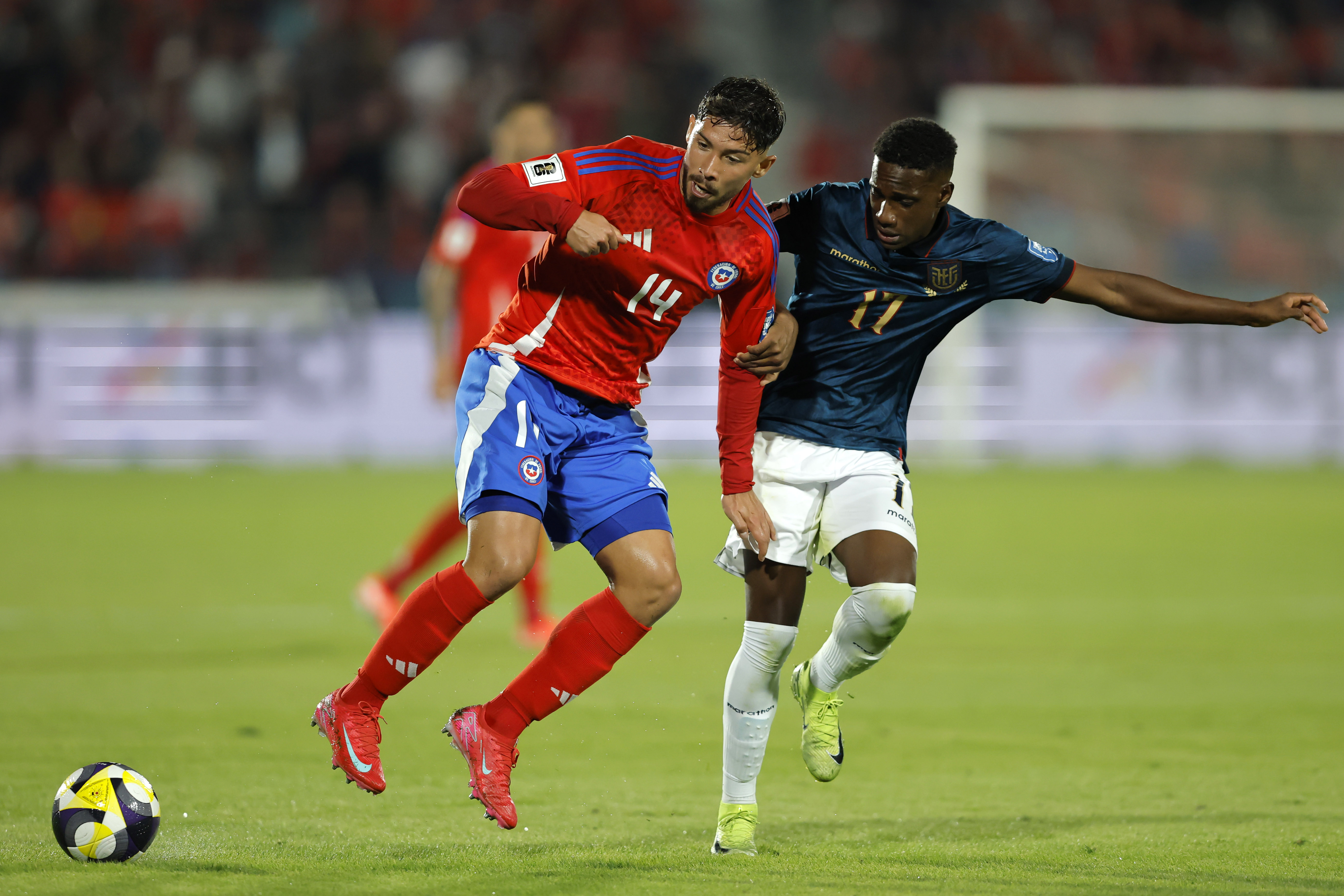 La selección chilena empata con Ecuador y queda virtualmente fuera del Mundial 2026 SANTIAGO, CHILE - 26 DE MARZO DE 2025: La selección de Chile empató con Ecuador en un partido c...