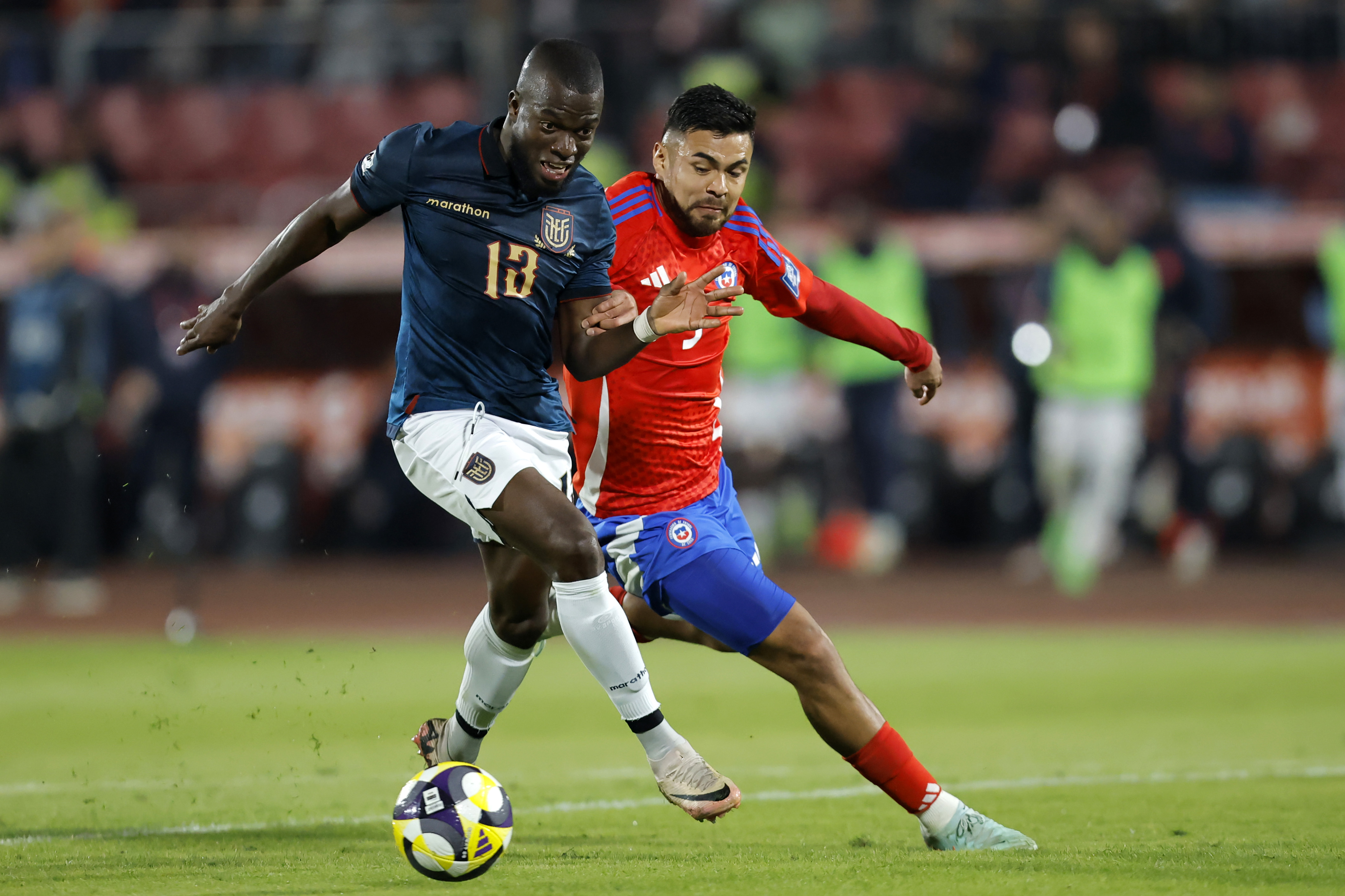 La selección chilena empata con Ecuador y queda virtualmente fuera del Mundial 2026 SANTIAGO, CHILE - 26 DE MARZO DE 2025: La selección de Chile empató con Ecuador en un partido c...