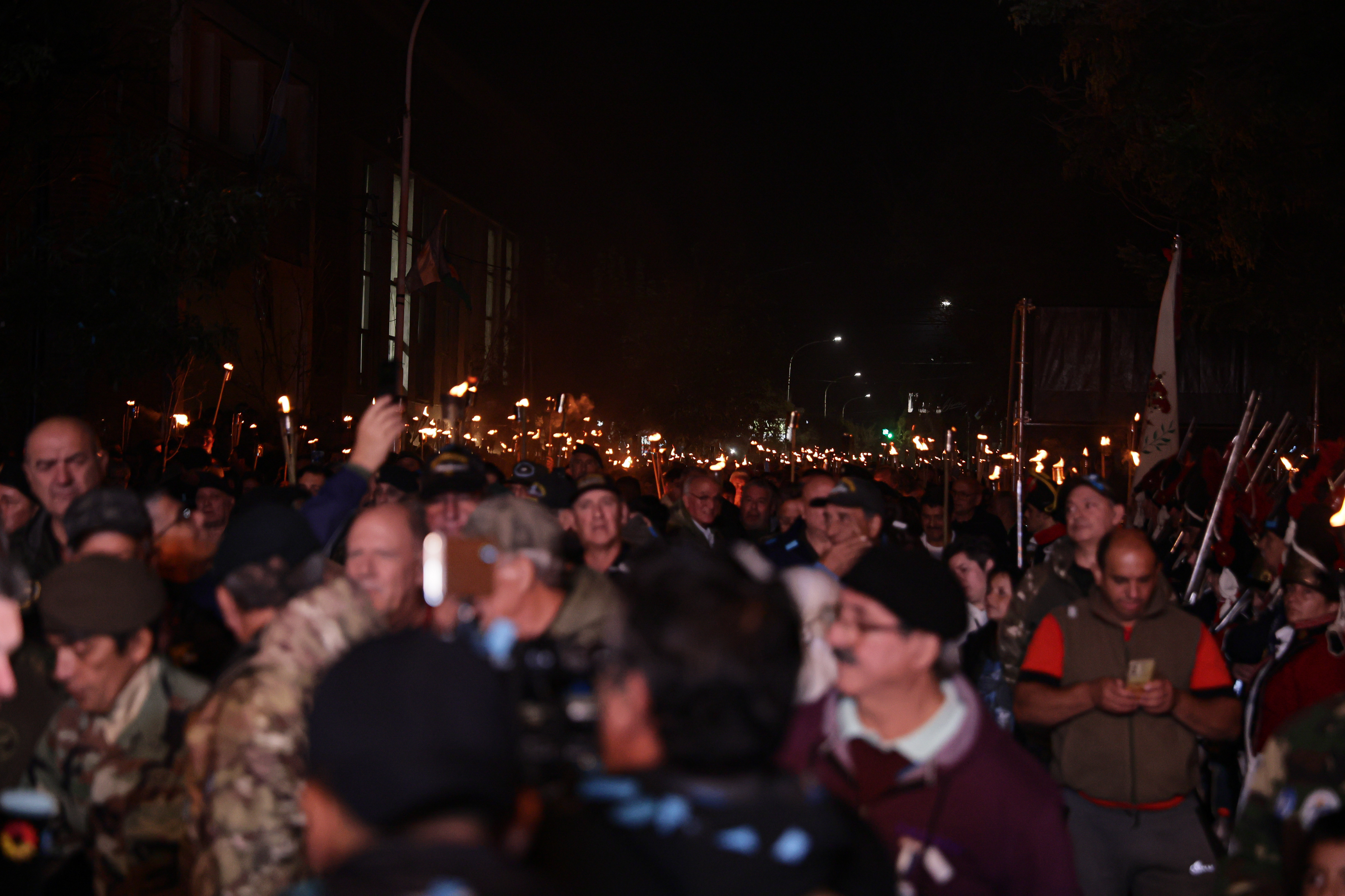 Argentinian war veterans hold vigil for fallen soldiers of Malvinas War
BUENOS AIRES, ARGENTINA -...