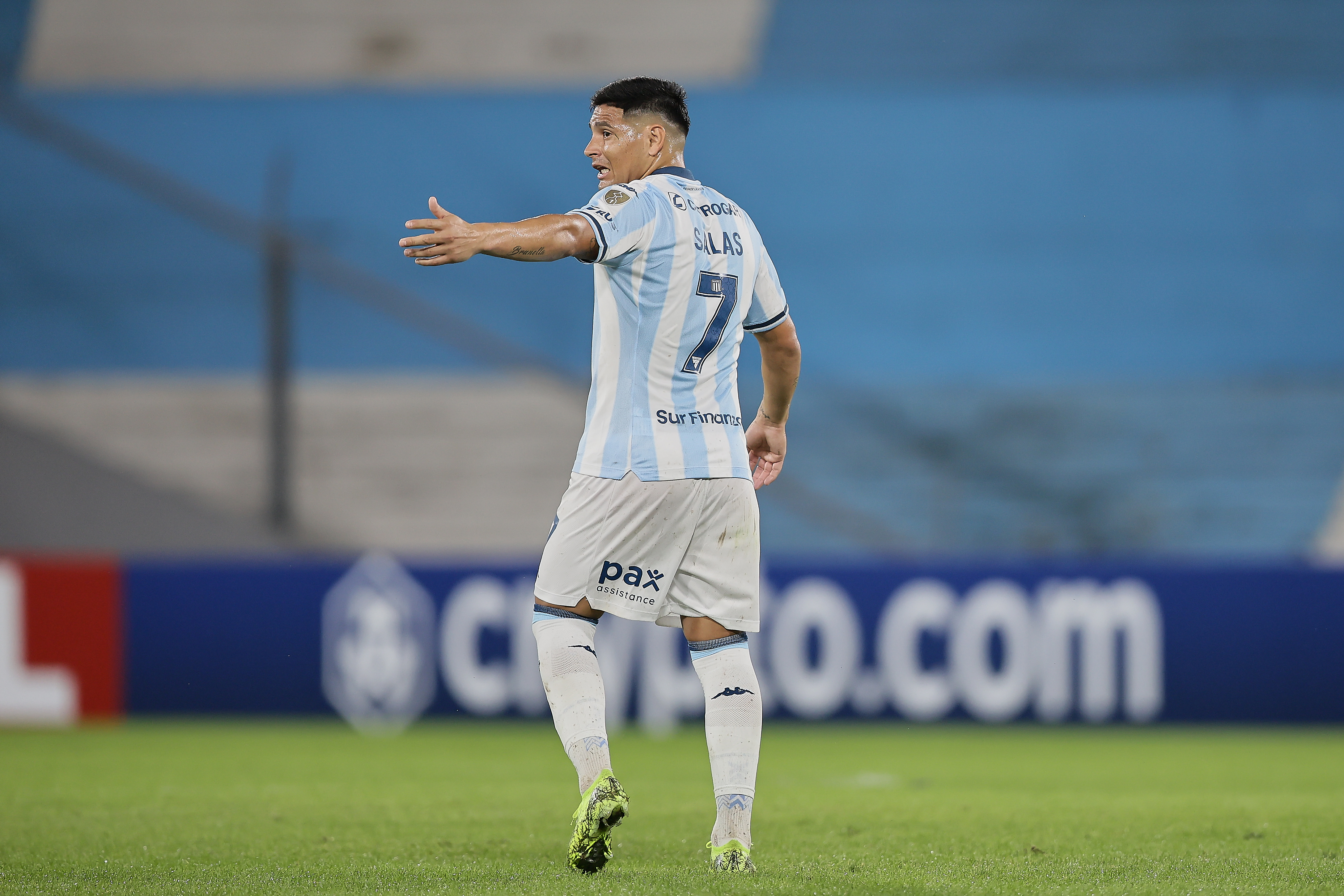 Colombian Side Bucaramanga Shocks Racing Club with 2-0 Win in Avellaneda Avellaneda, Argentina – April 10, 2025: Racing Club suffered a 0-2 loss against Atlético Bucar...