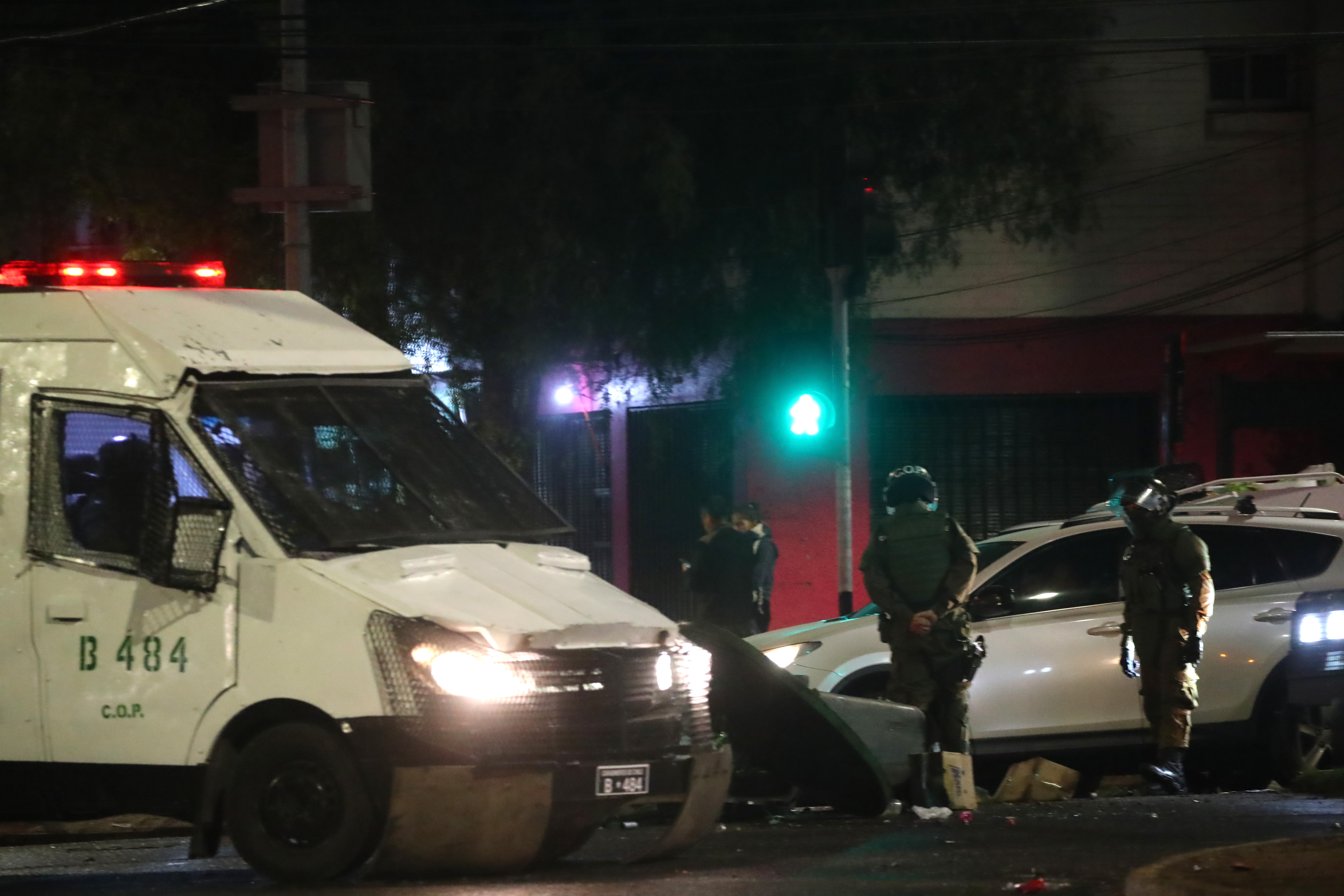 Colo Colo vs Fortaleza, Copa Libertadores 2025. Fase de grupos, Copa Libertadores 2025.
Inciditentes entre hinchas de Colo Colo y Carabineros lue...